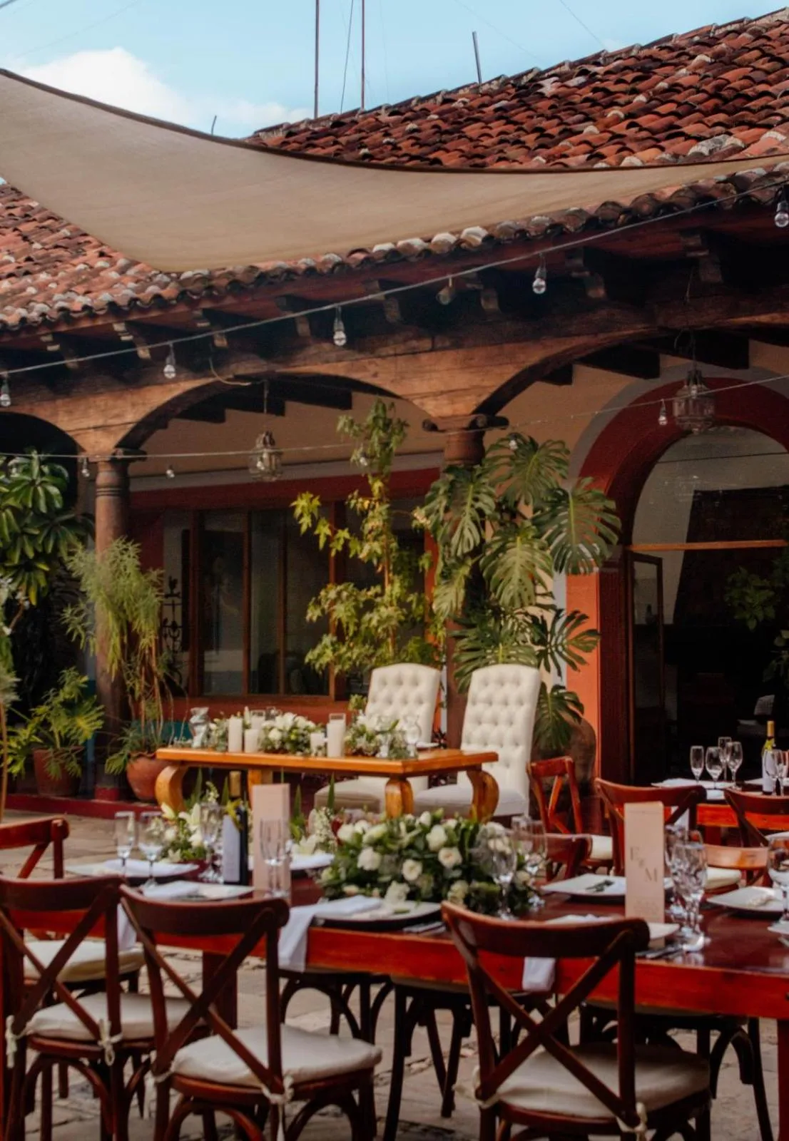 Patio in Hotel Diego de Mazariegos