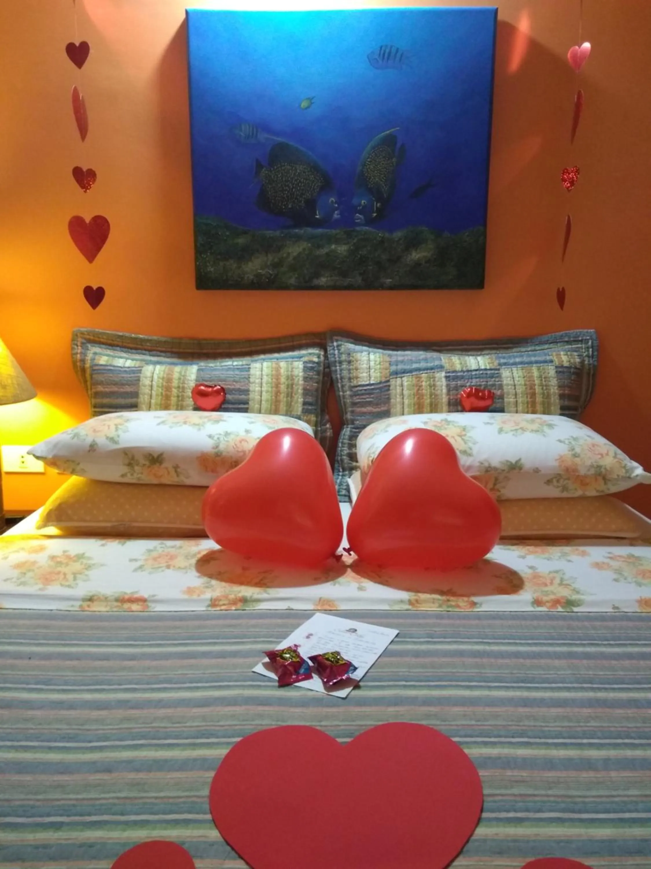 Bed in Pousada Enseada das Conchas