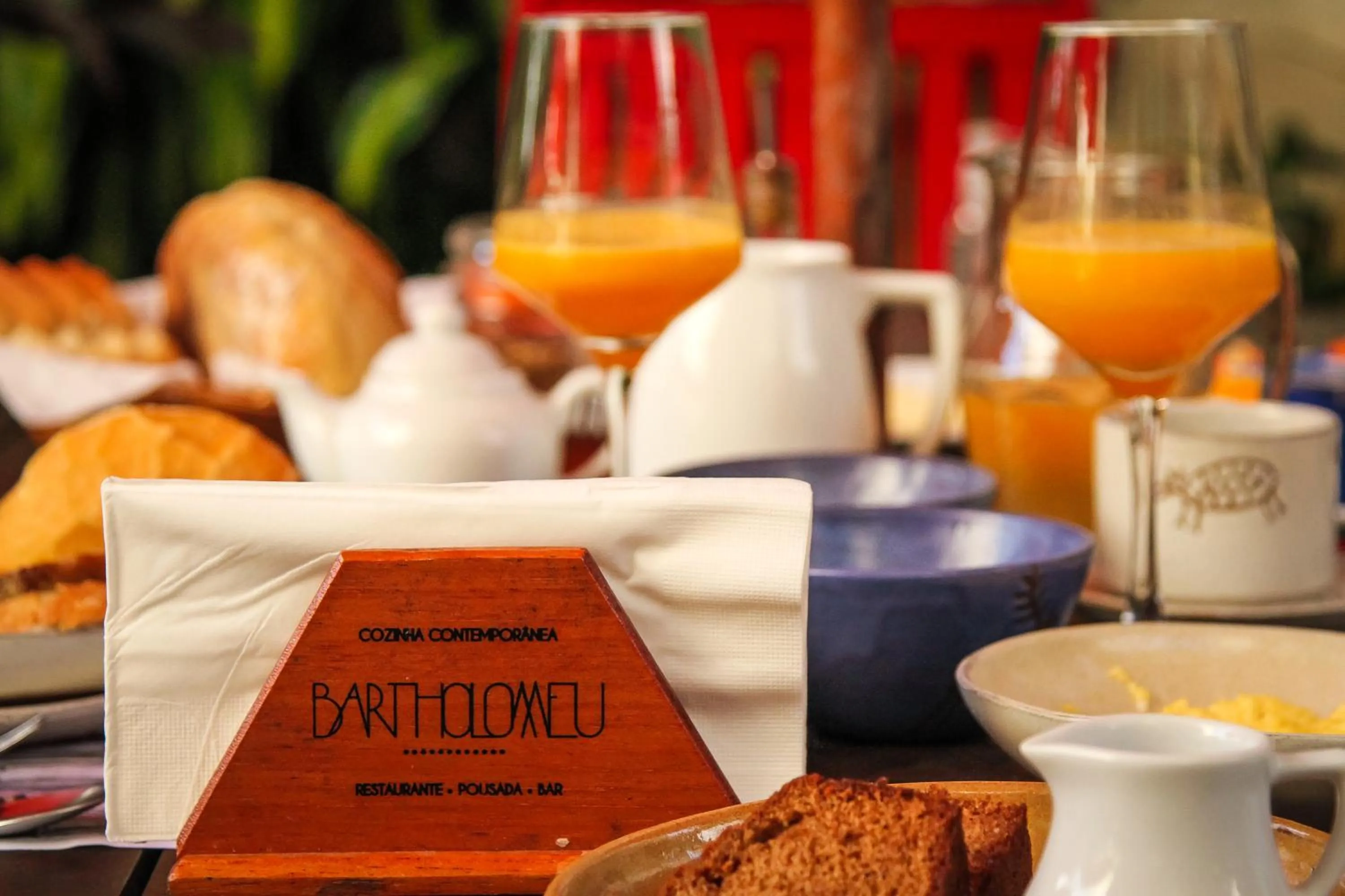 Breakfast in Pousada Bartholomeu