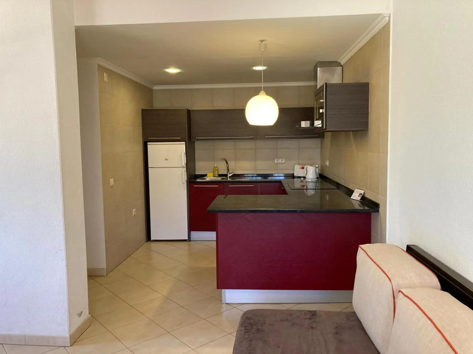 Communal kitchen in Parque Mourabel, Oásis Village & Pé do Lago