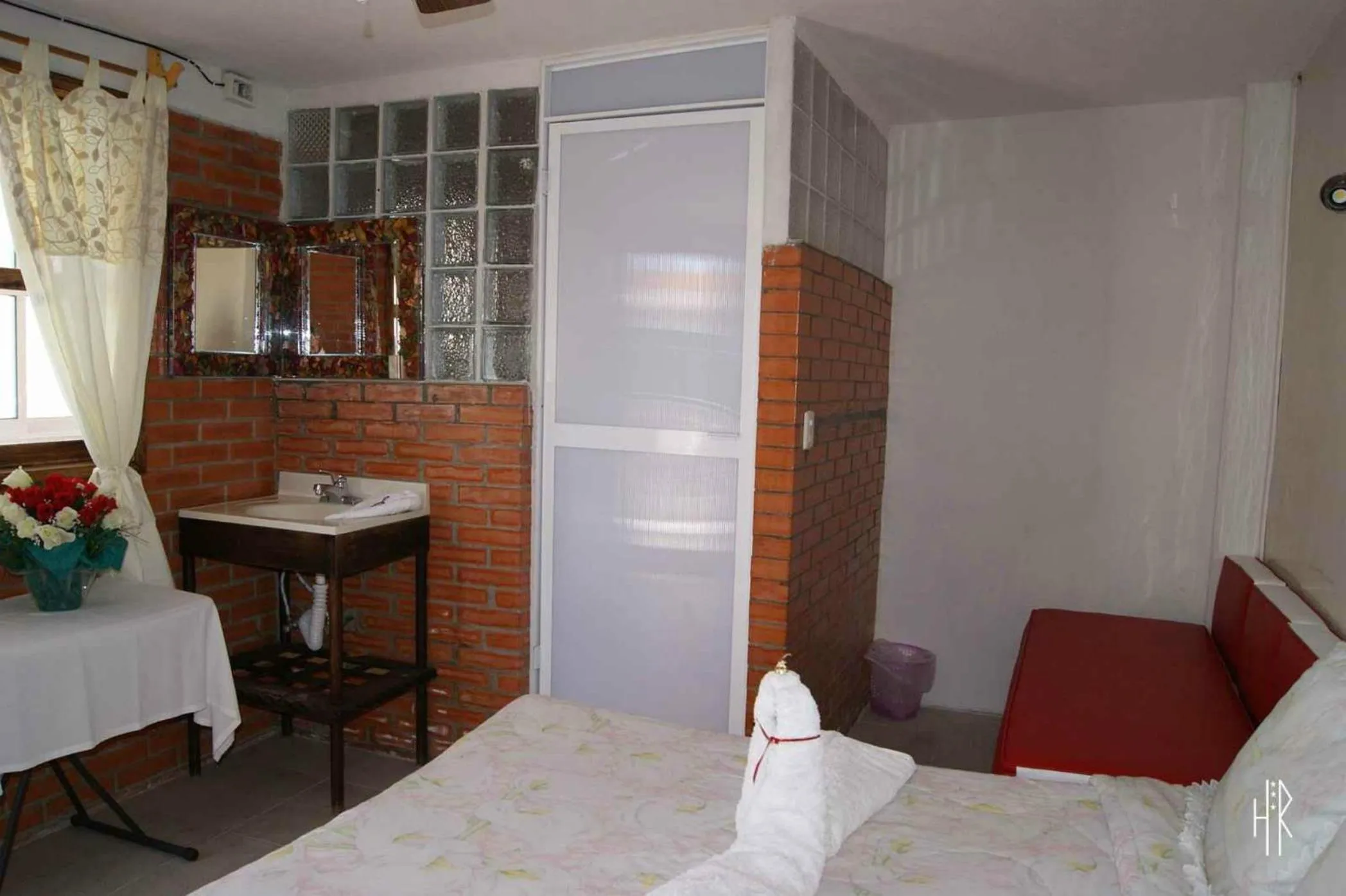 Bathroom in Hotel El Refugio