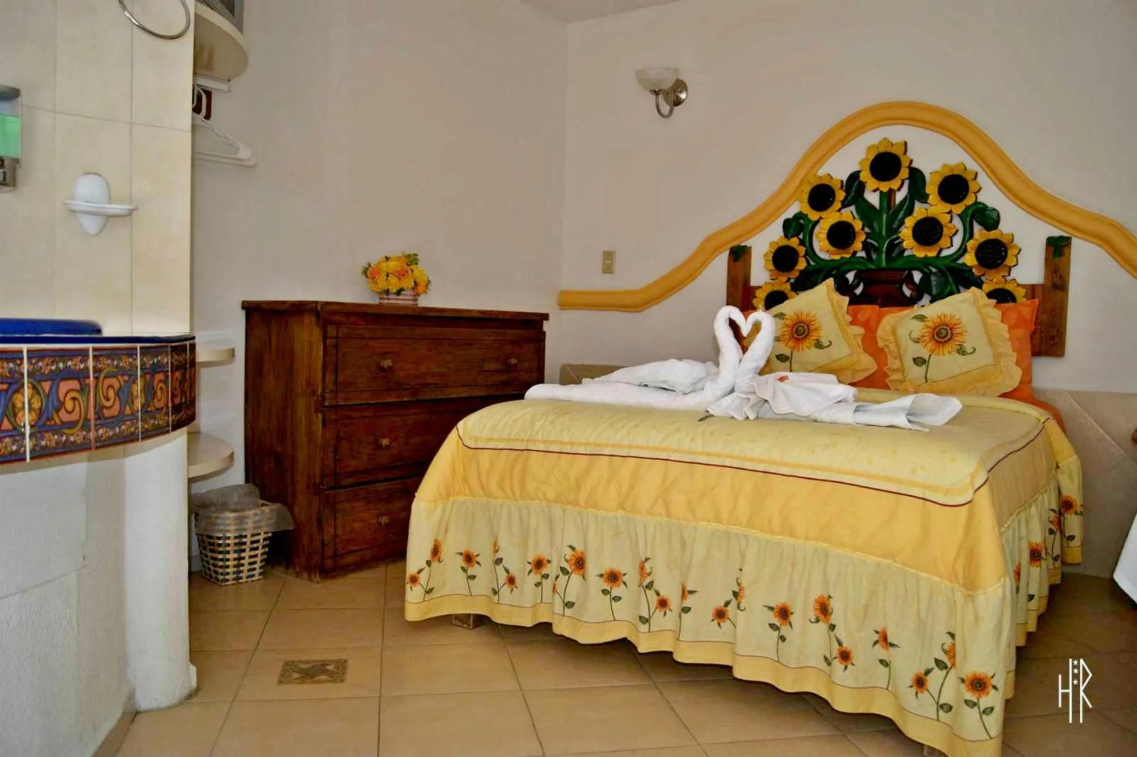 Bedroom in Hotel El Refugio