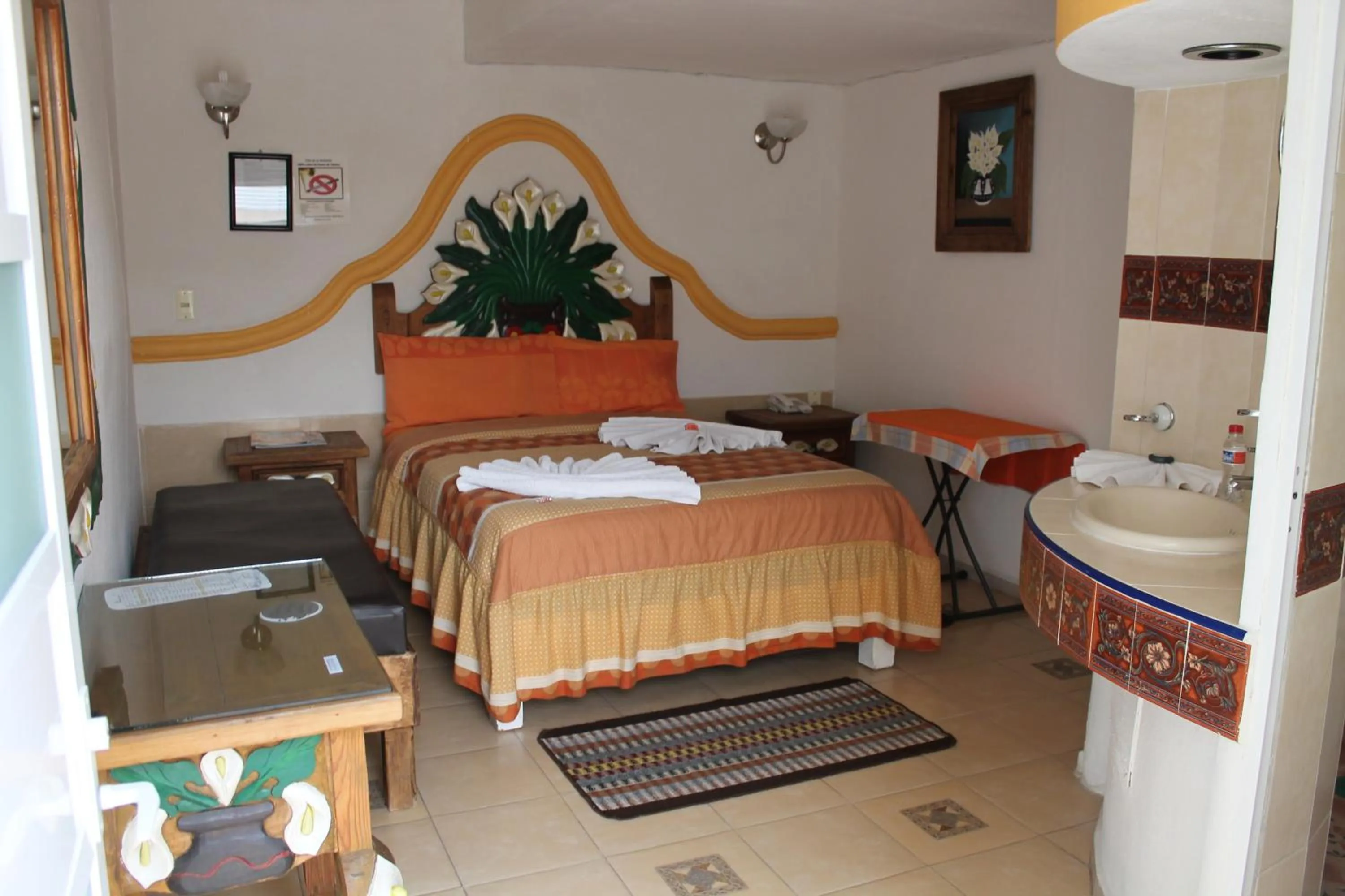Bedroom in Hotel El Refugio