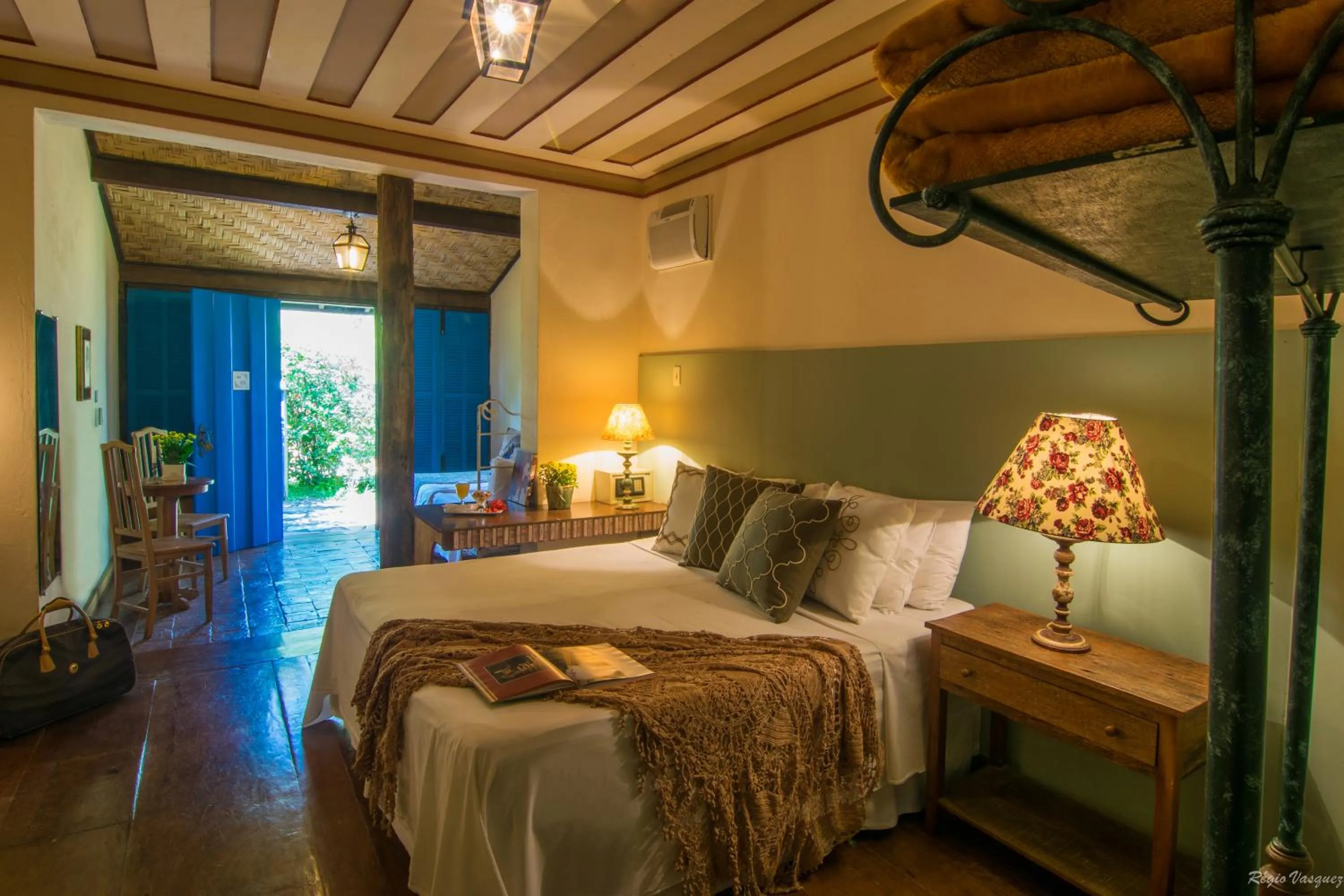 Bed in Pousada Paço do Lavradio