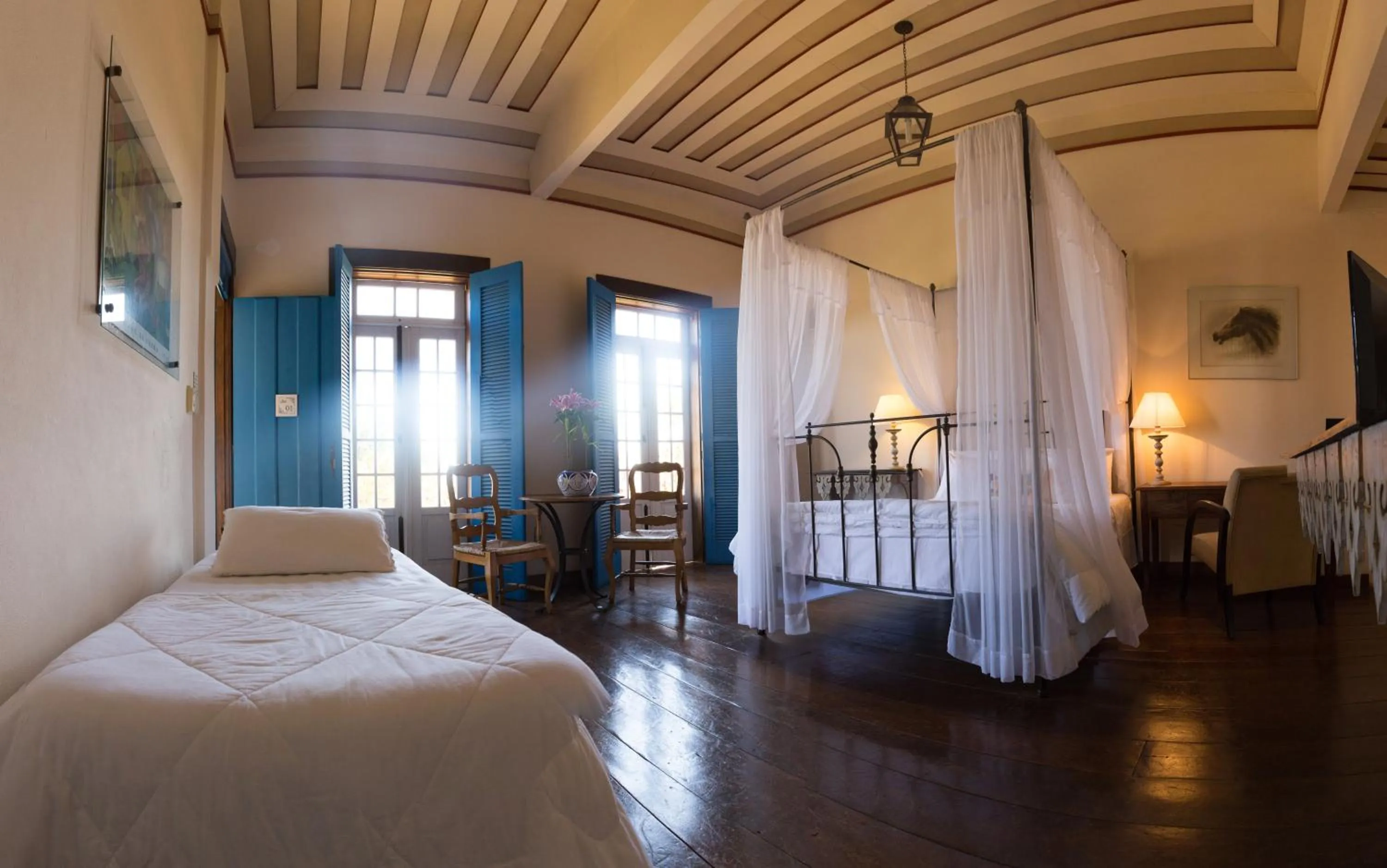 Bed in Pousada Paço do Lavradio