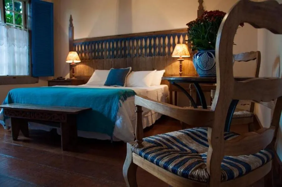 Bed in Pousada Paço do Lavradio