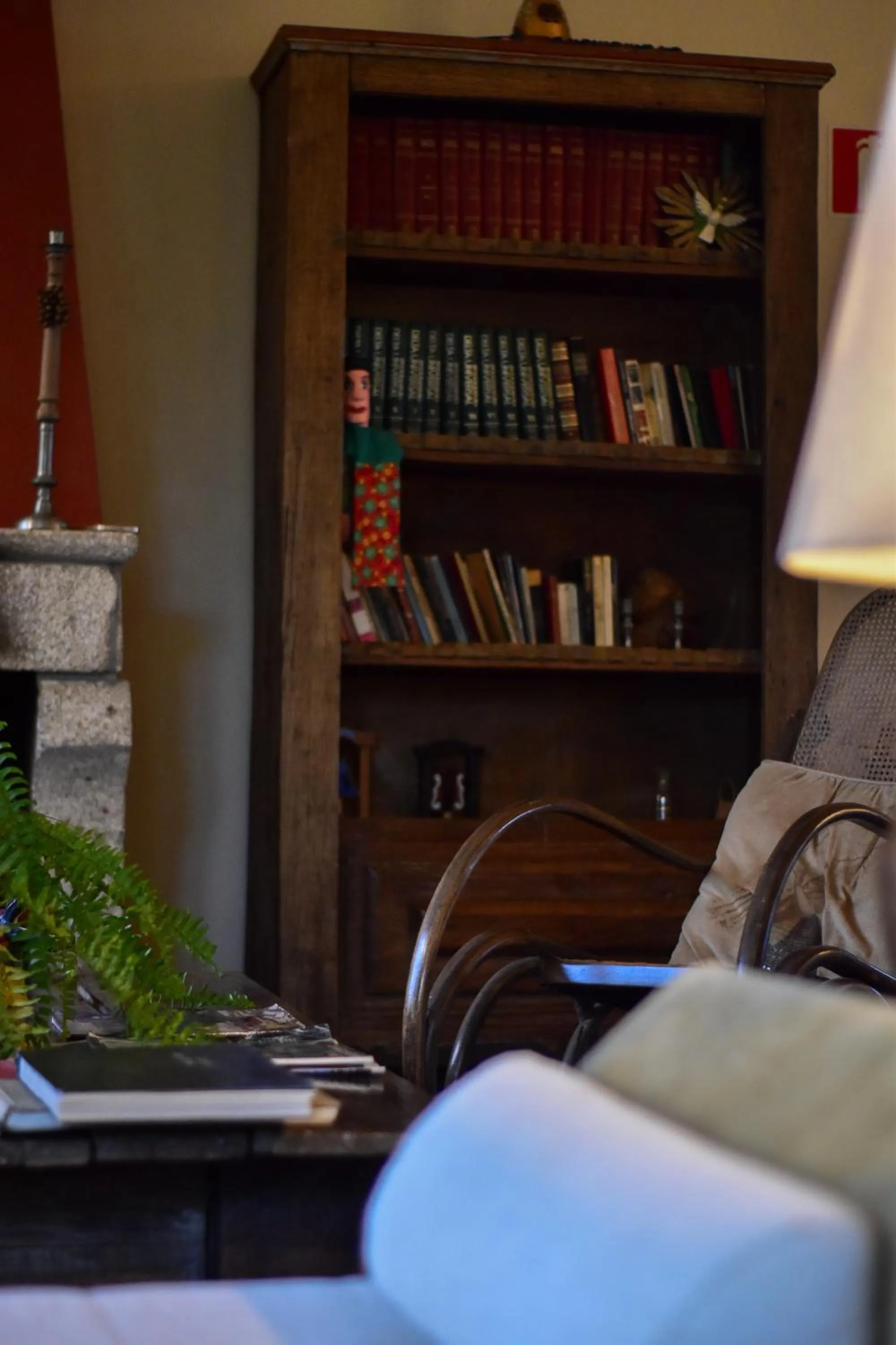 Library in Pousada Paço do Lavradio