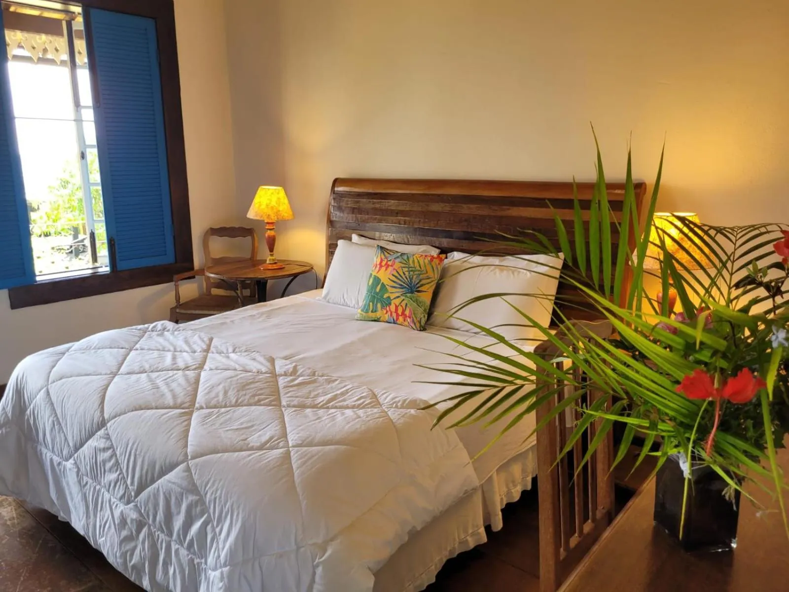 Bed in Pousada Paço do Lavradio