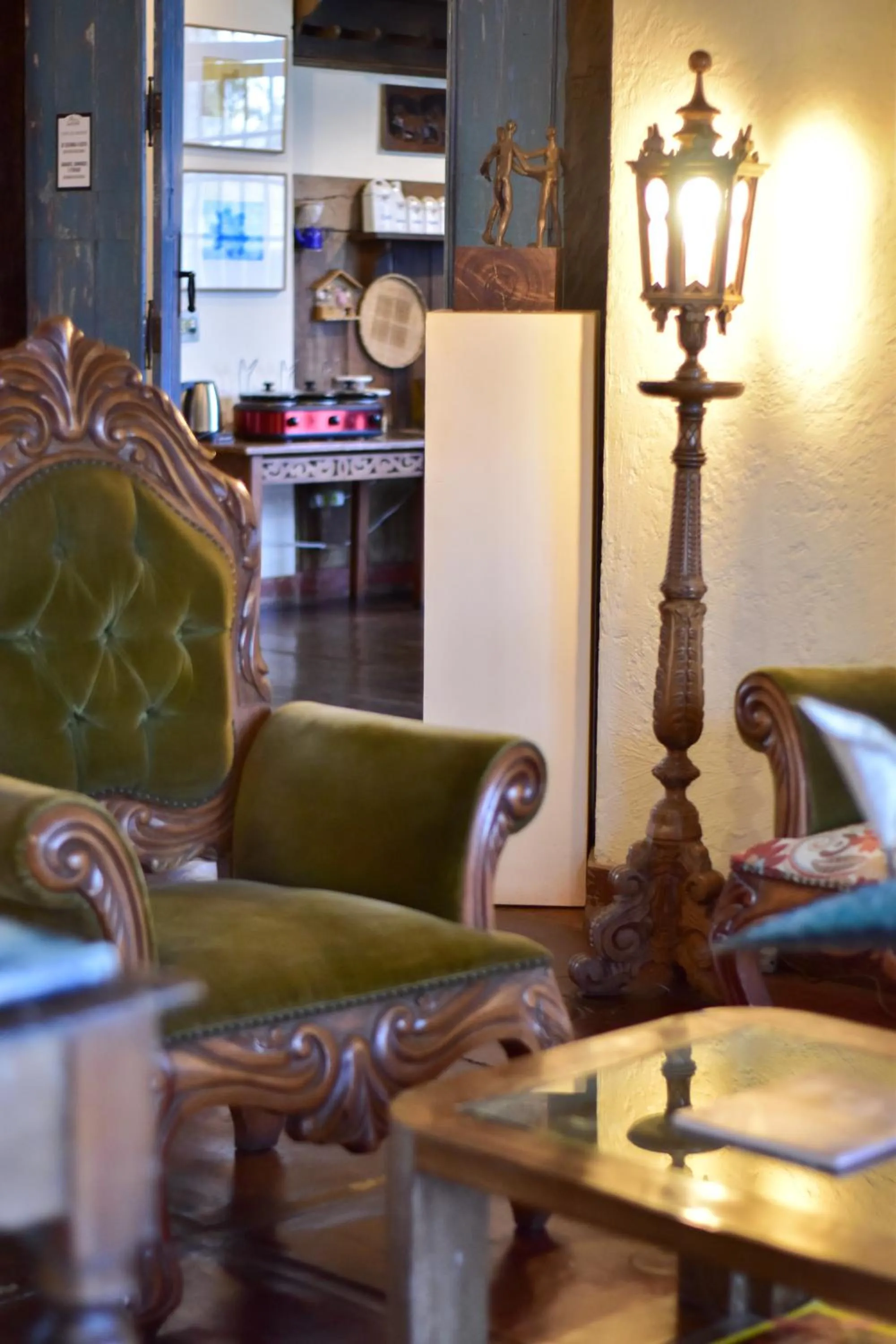 Seating area in Pousada Paço do Lavradio