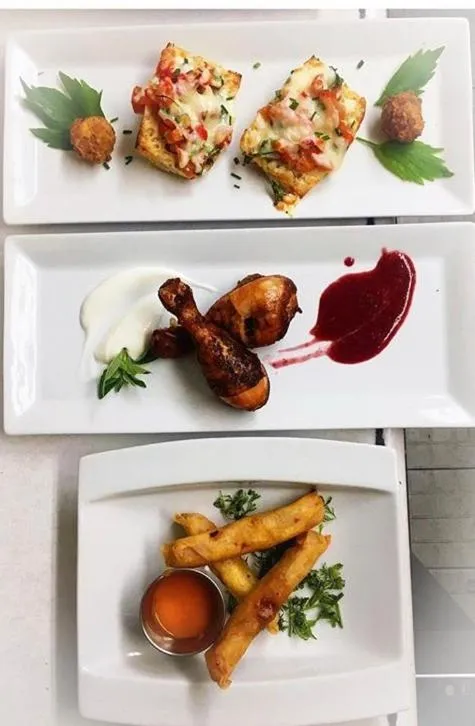 Food close-up in Auberge La Chocolatiere