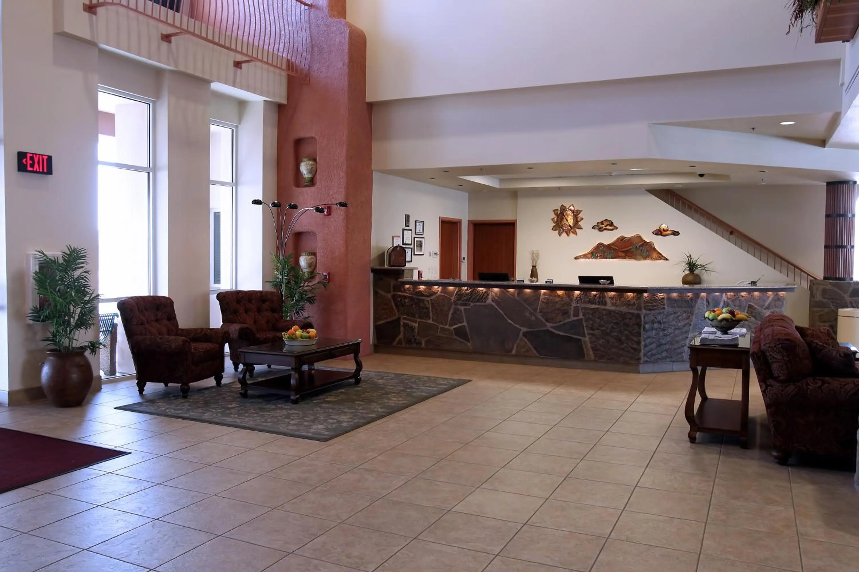 Lobby or reception in Garden Place Suites