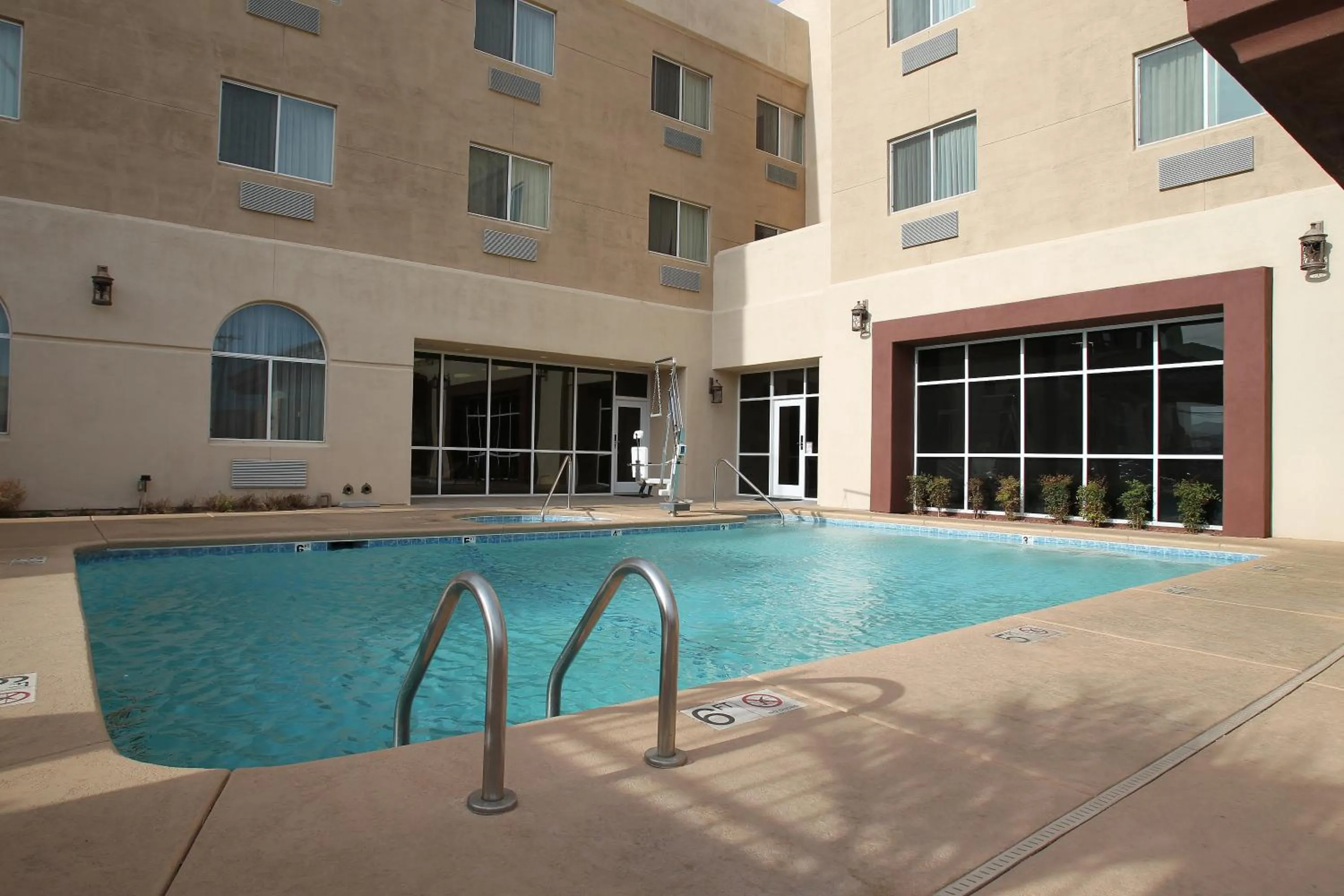 Swimming pool in Garden Place Suites