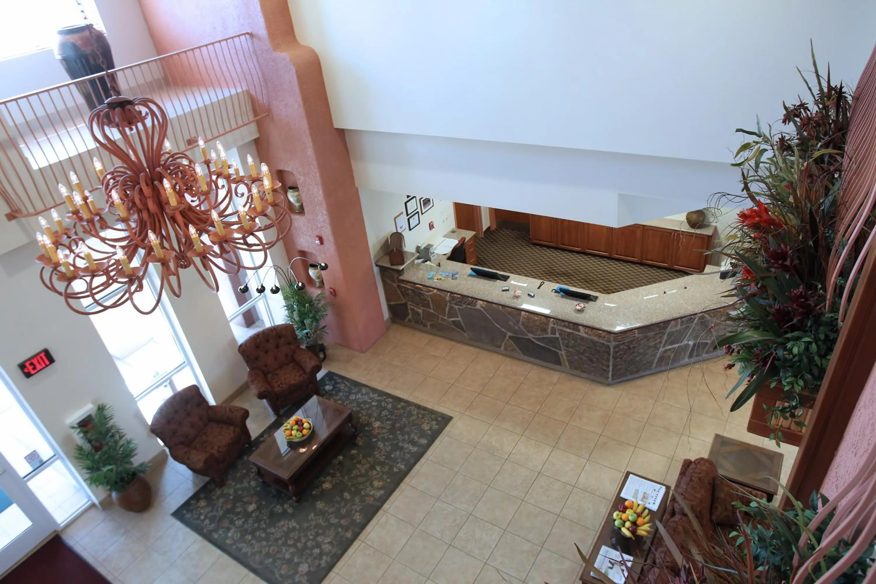 Lobby or reception in Garden Place Suites