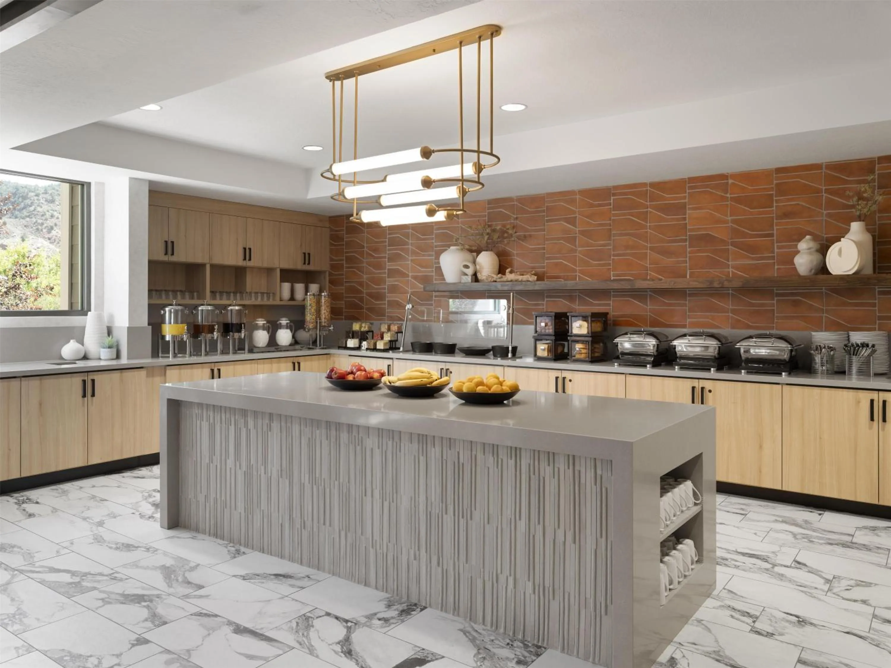 Breakfast in Hyatt Place Springdale - Zion National Park