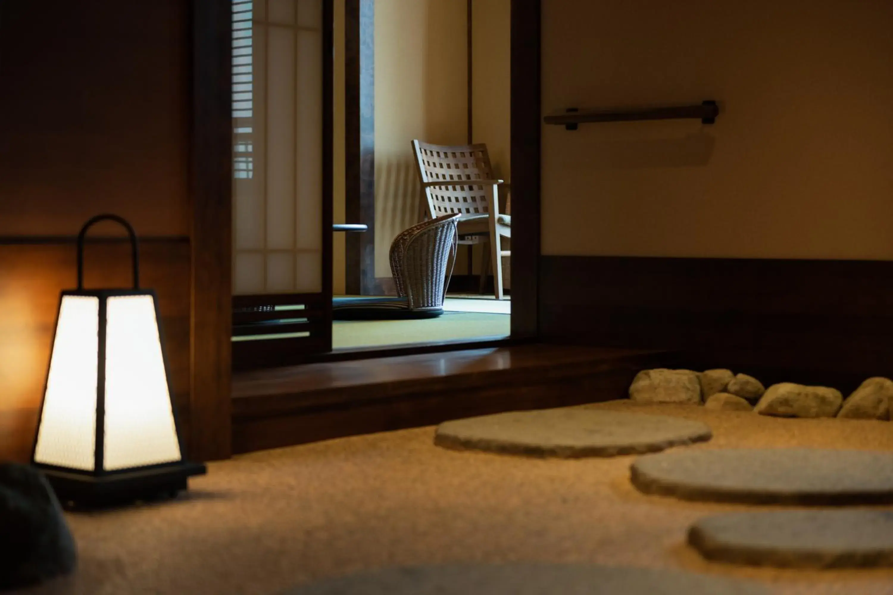 Deluxe Japanese-Style Room with Semi Open-Air Bath - single occupancy in Koran no Yu Kinkouro Deluxe Japanese-Style Room with Semi Open-Air Bath - single occupancy in Koran no Yu Kinkouro