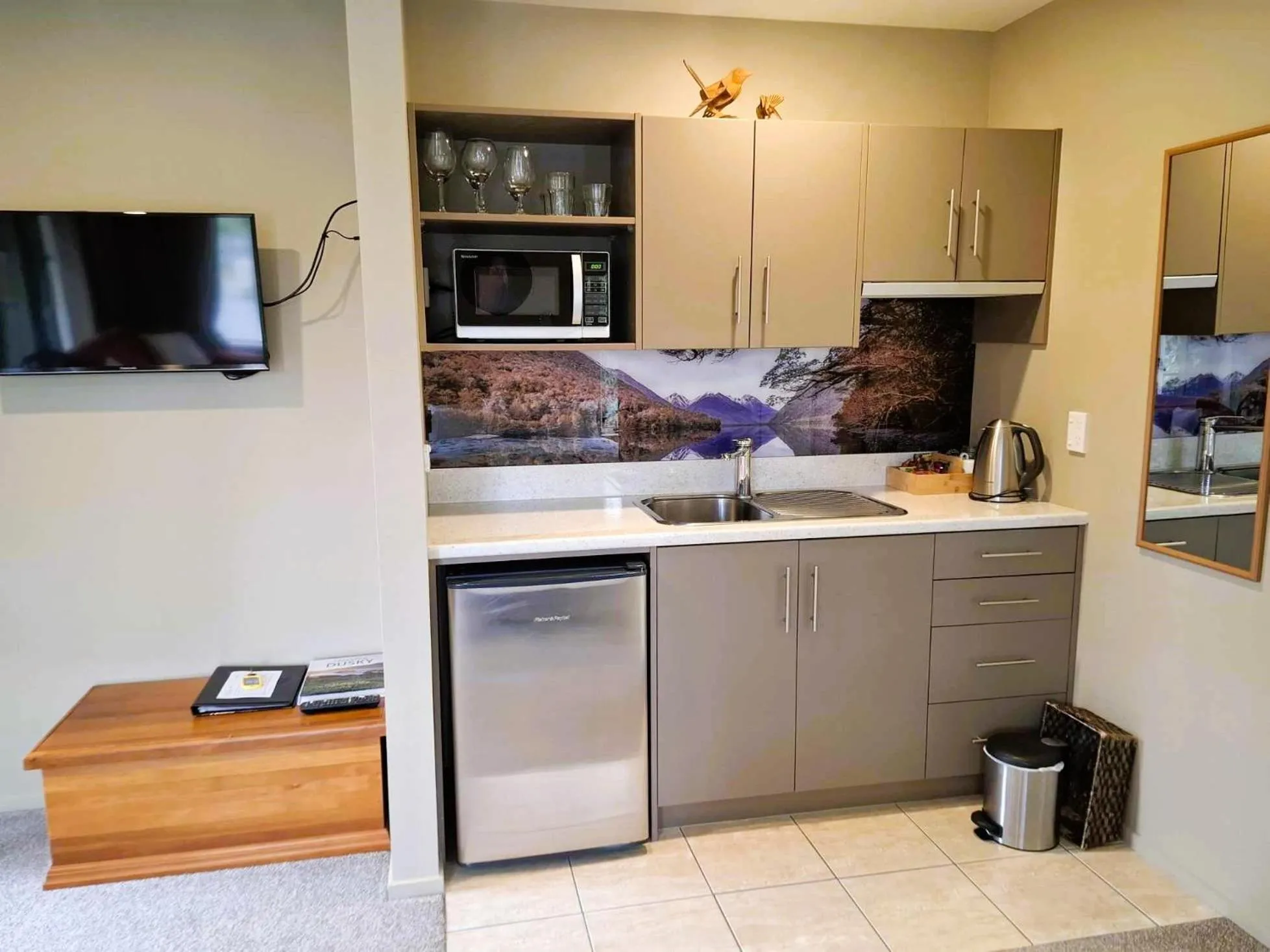 TV and multimedia in Blue Ridge Studios and Bed & Breakfast