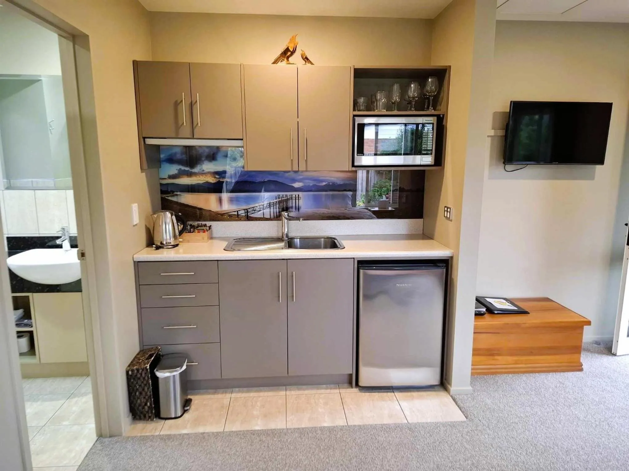 TV and multimedia in Blue Ridge Studios and Bed & Breakfast