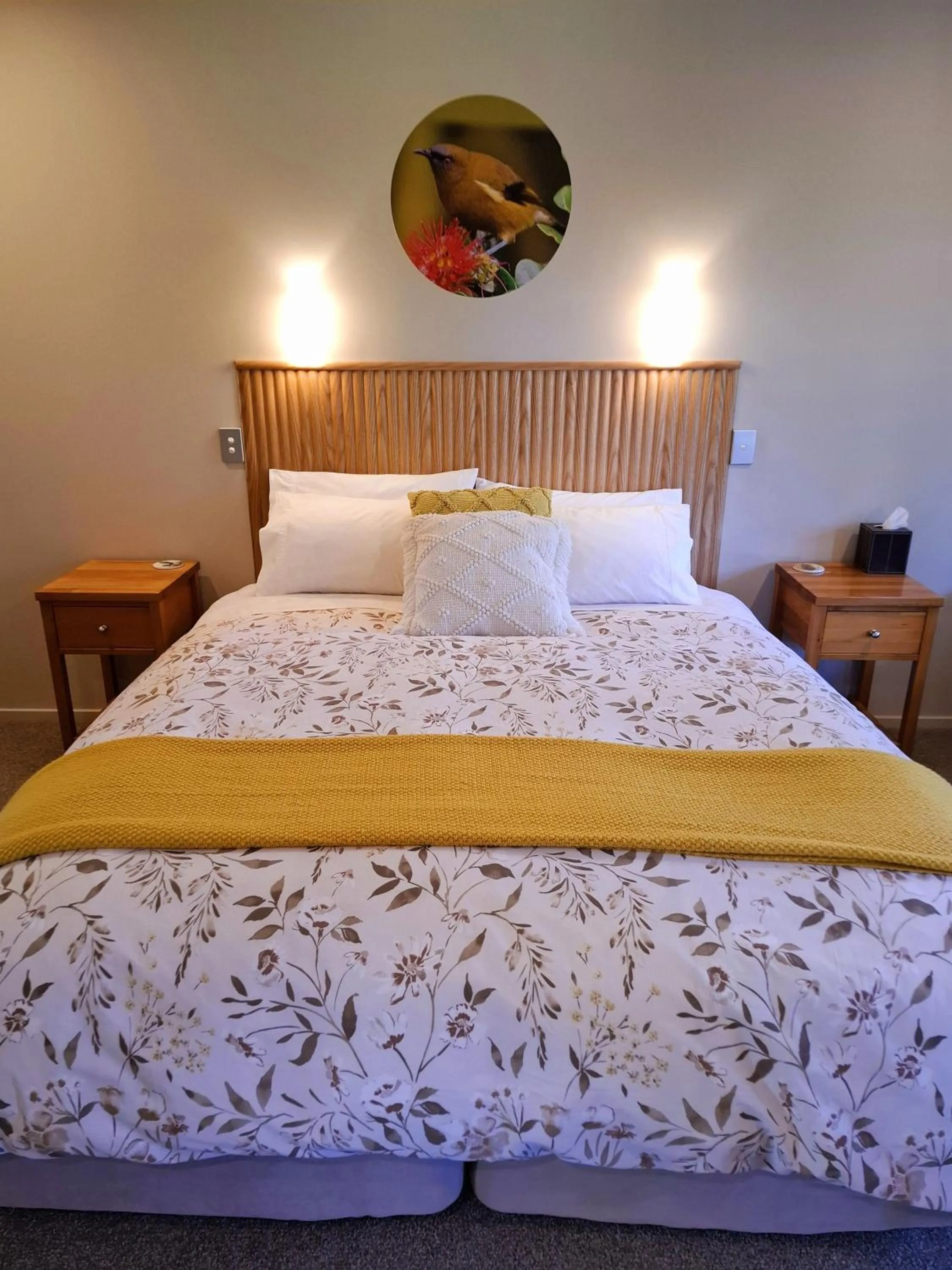 Bed in Blue Ridge Studios and Bed & Breakfast