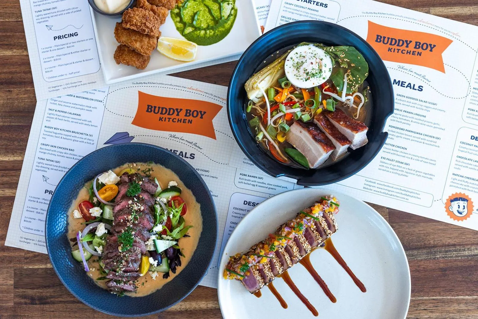 Restaurant/places to eat in The Stirling Motel