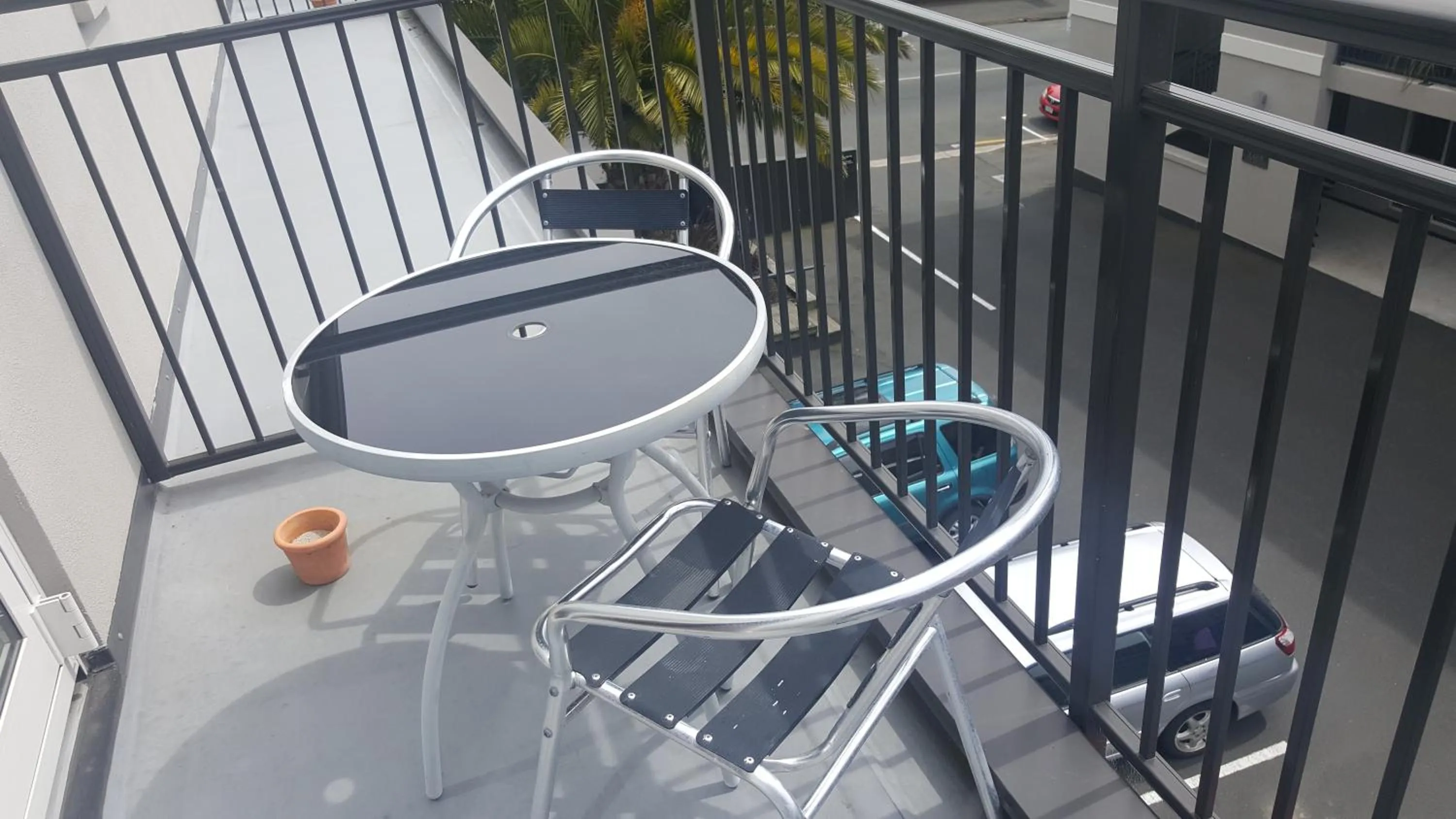 Balcony/Terrace in Dunedin Palms Motel