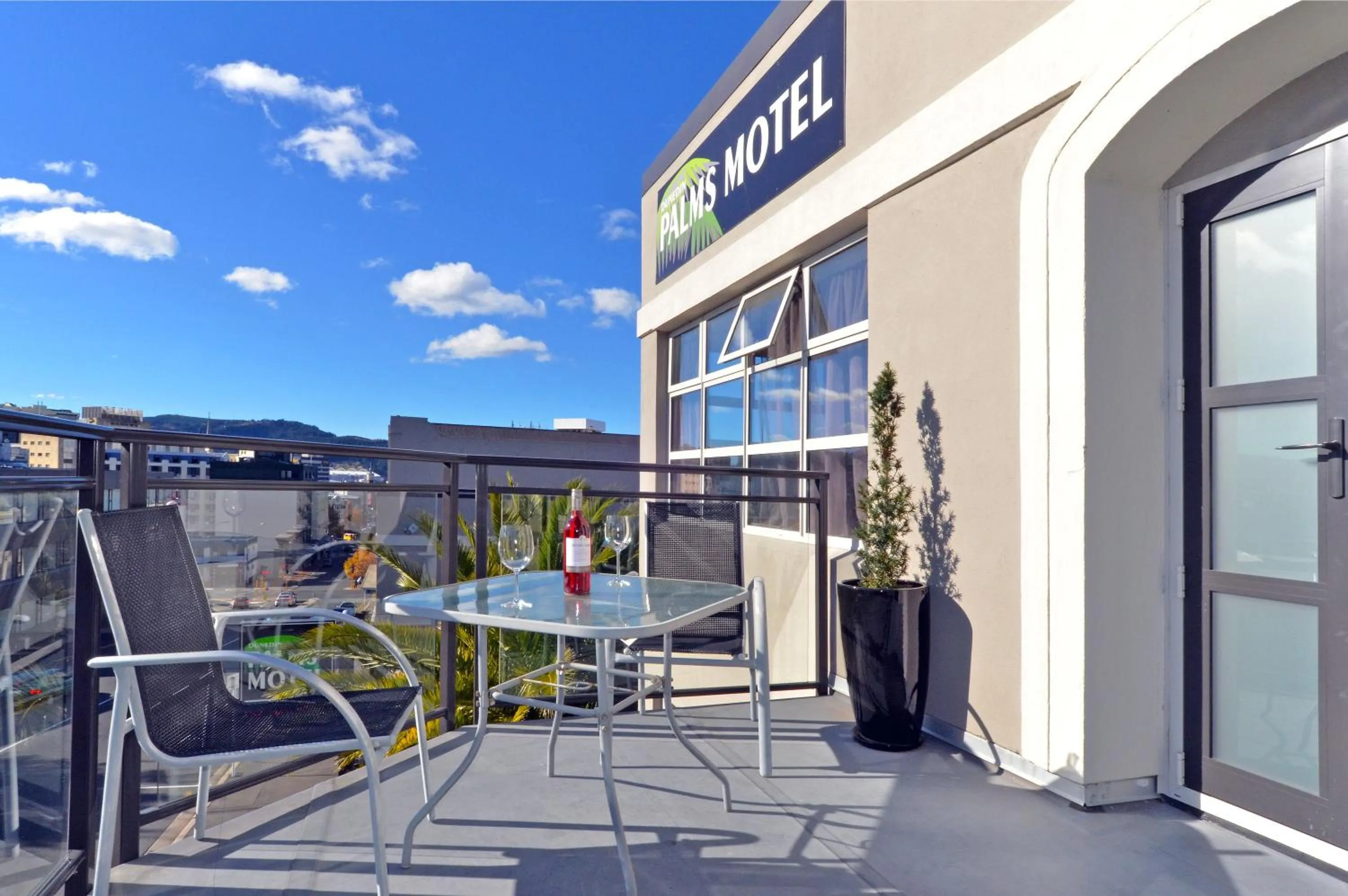 Balcony/Terrace in Dunedin Palms Motel
