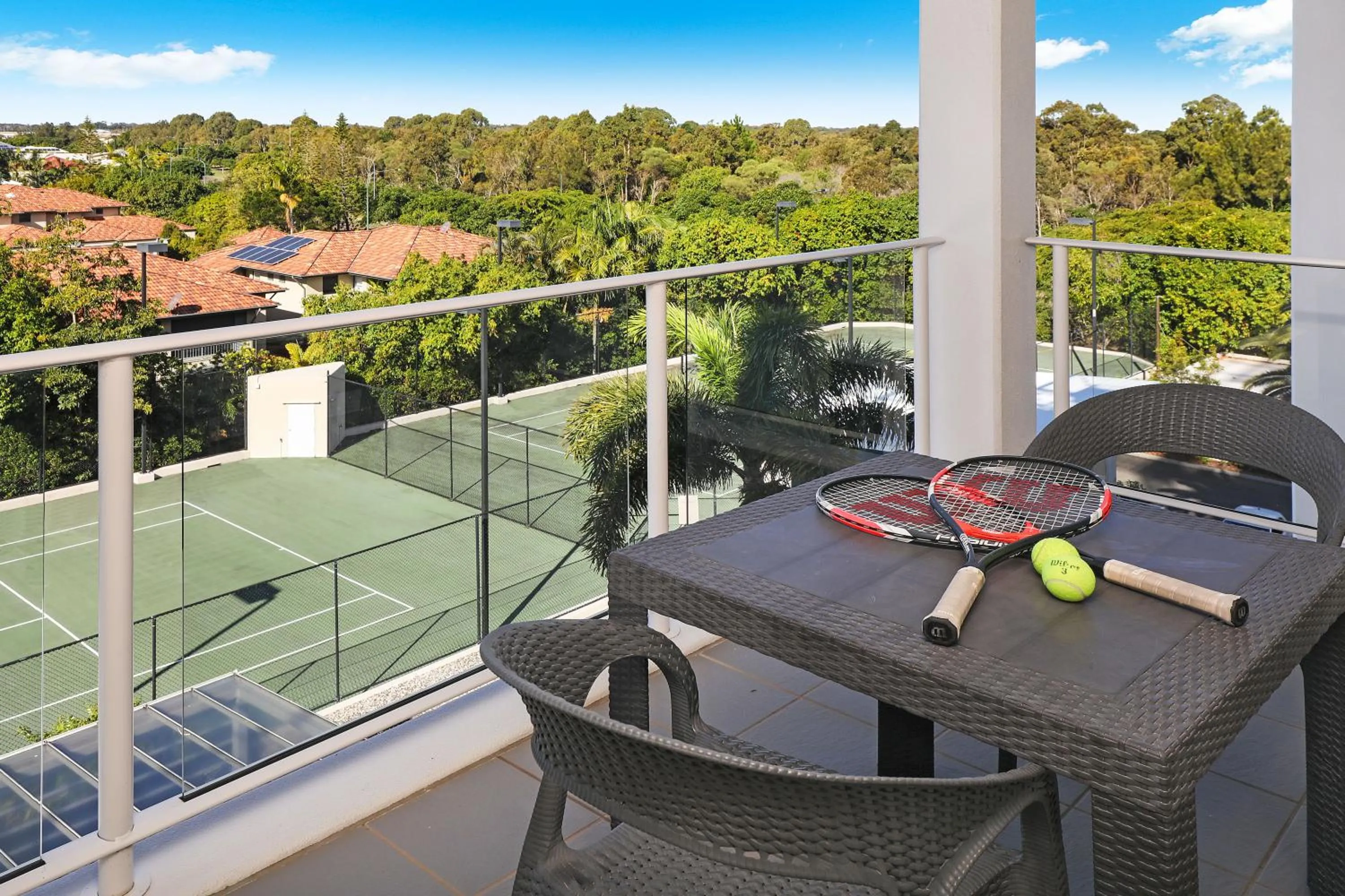 Balcony/Terrace in Pelican Waters Golf Resort Sunshine Coast