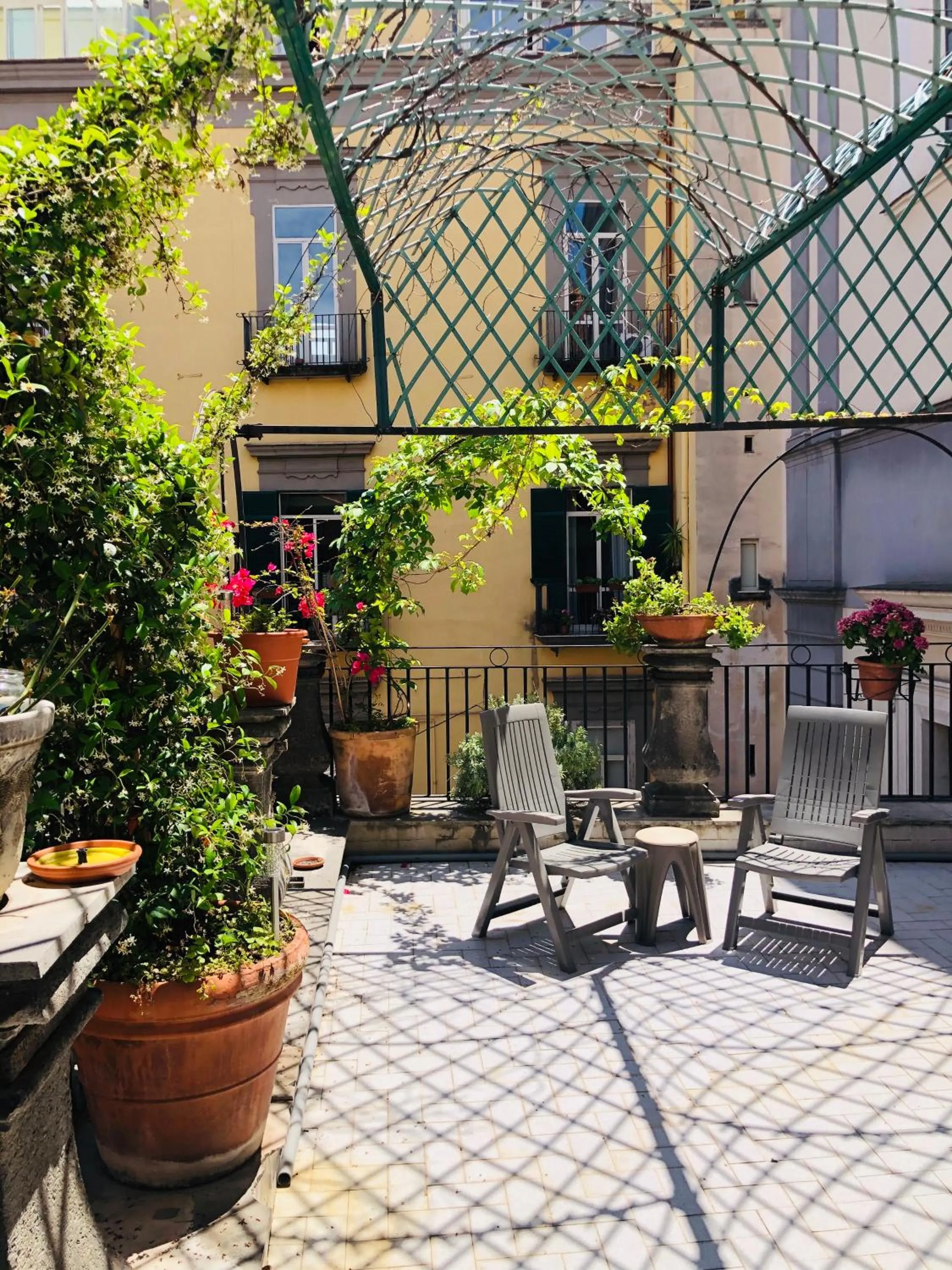 Patio in Dimora san giovanni maggiore