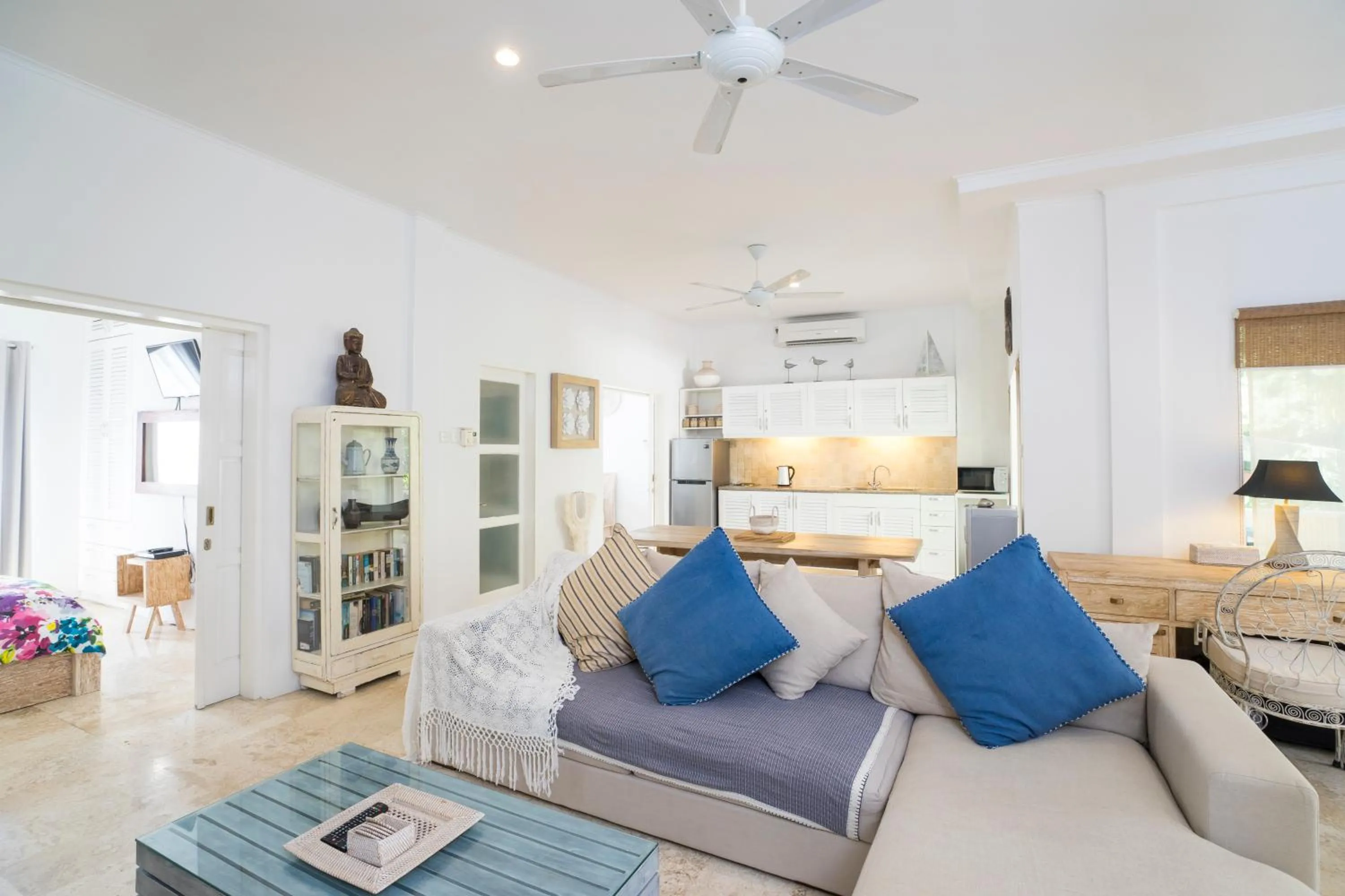 Living room in Beach Melati Apartments