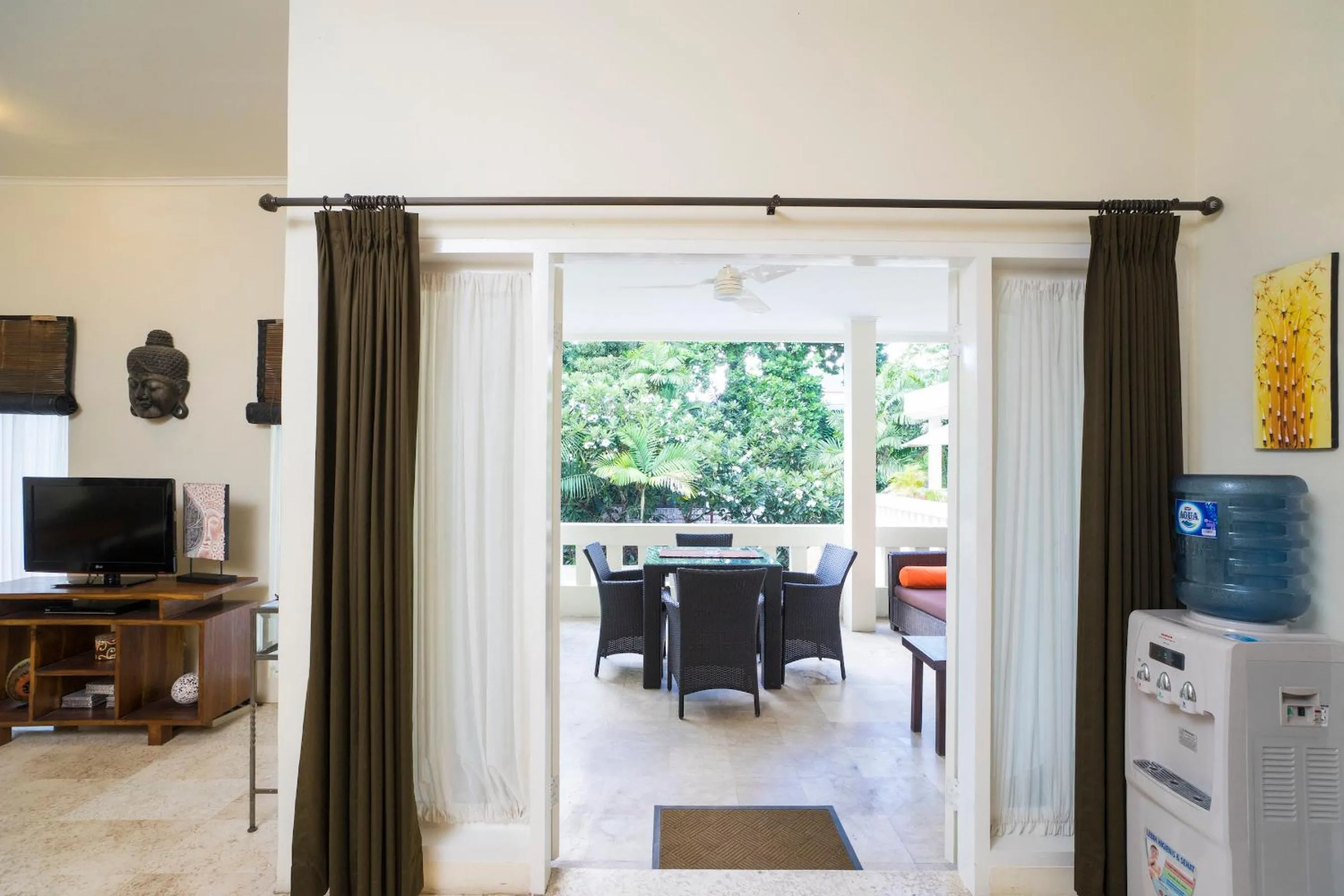 Balcony/Terrace in Beach Melati Apartments