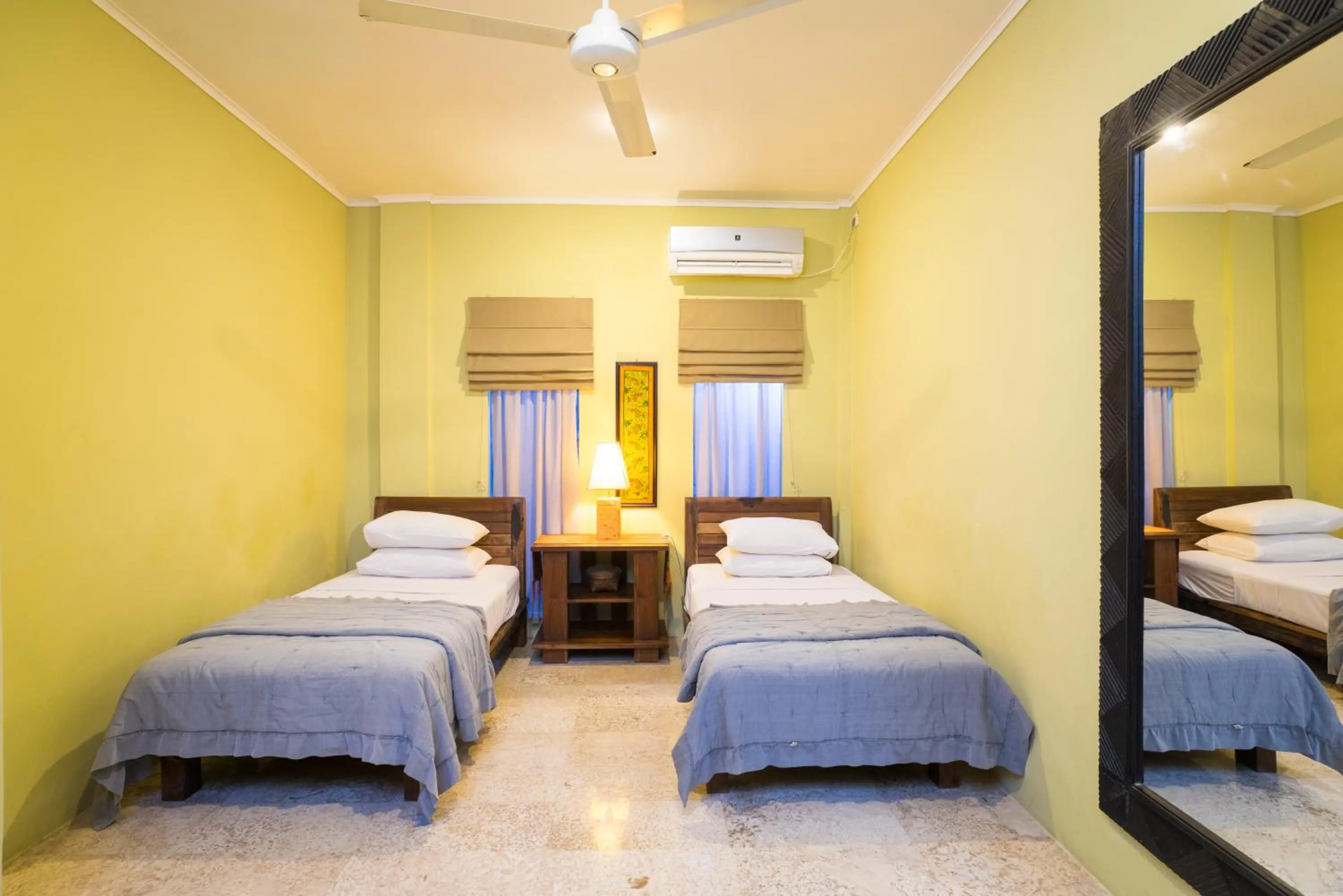 Bedroom, Bed in Beach Melati Apartments