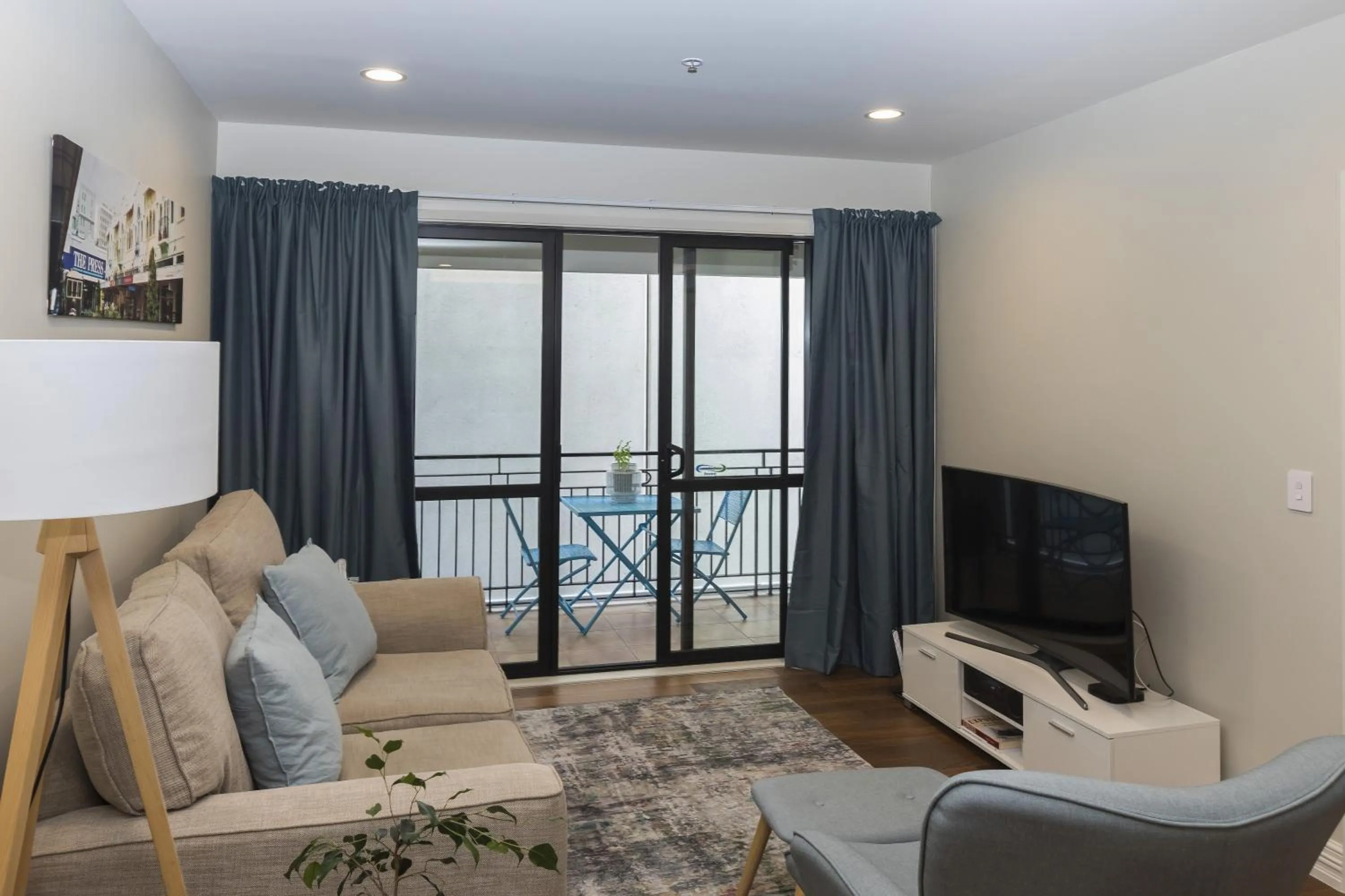 Living room in West Fitzroy Apartments