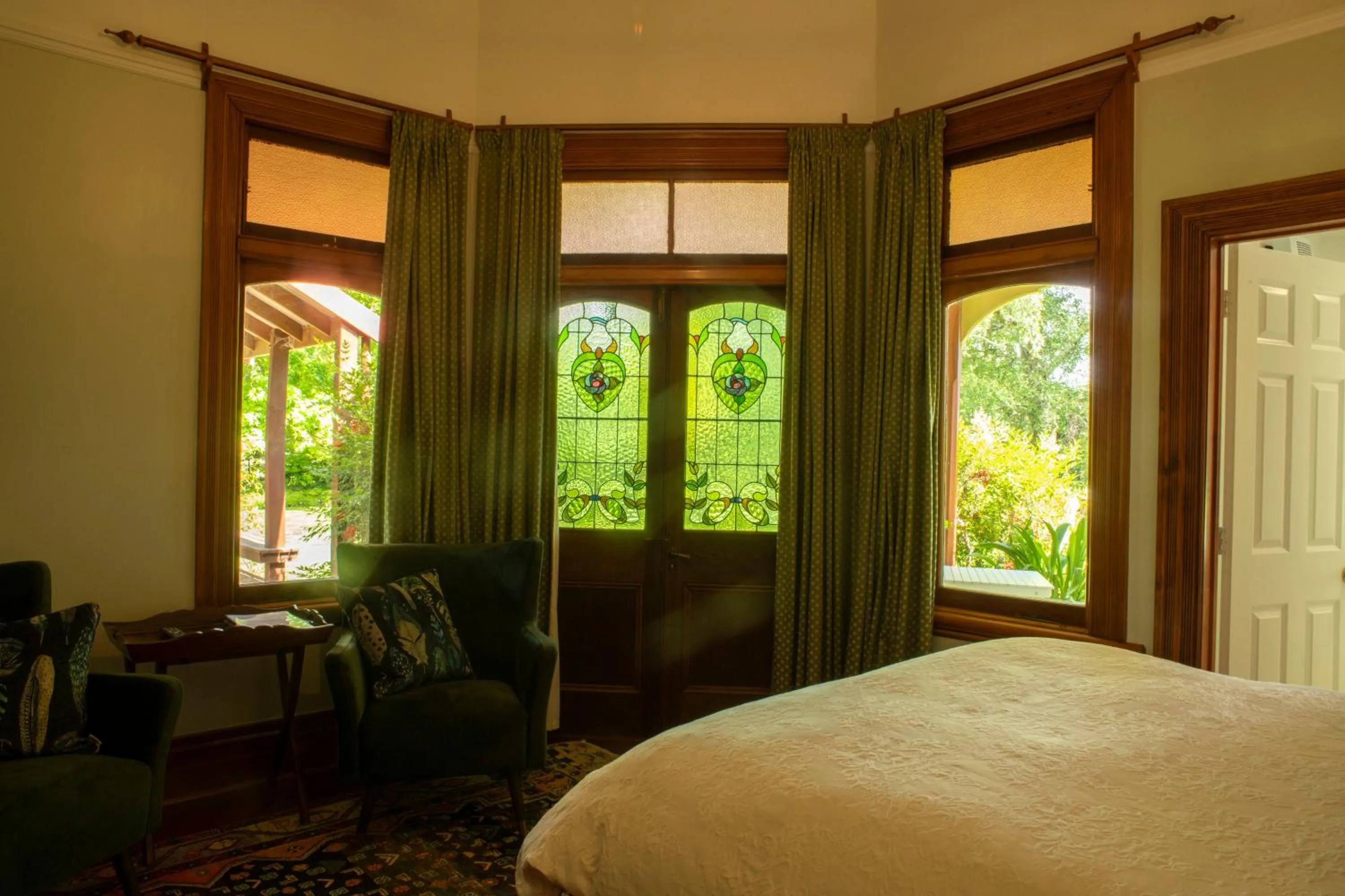 Bed in Hawthorne House