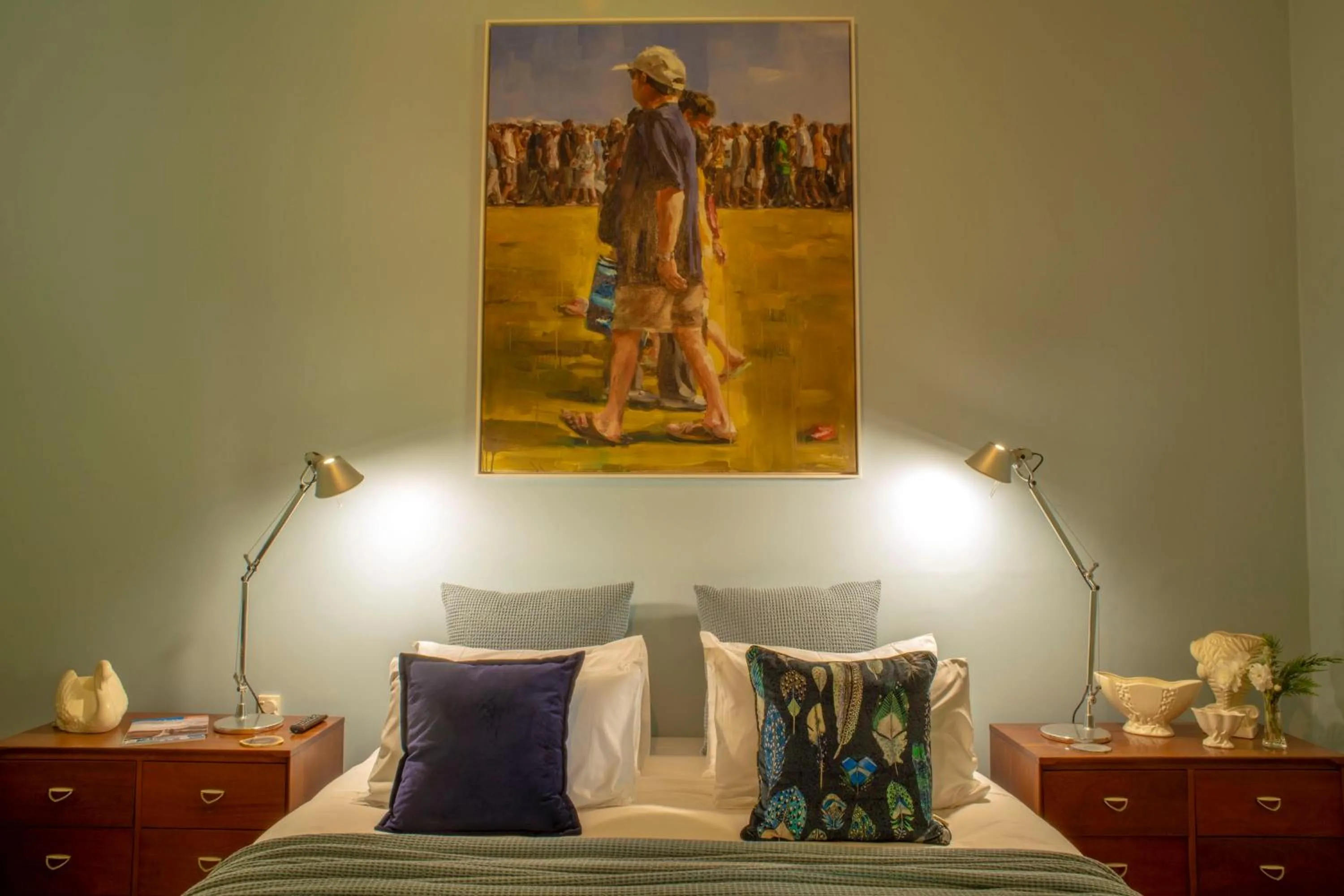 Bed in Hawthorne House