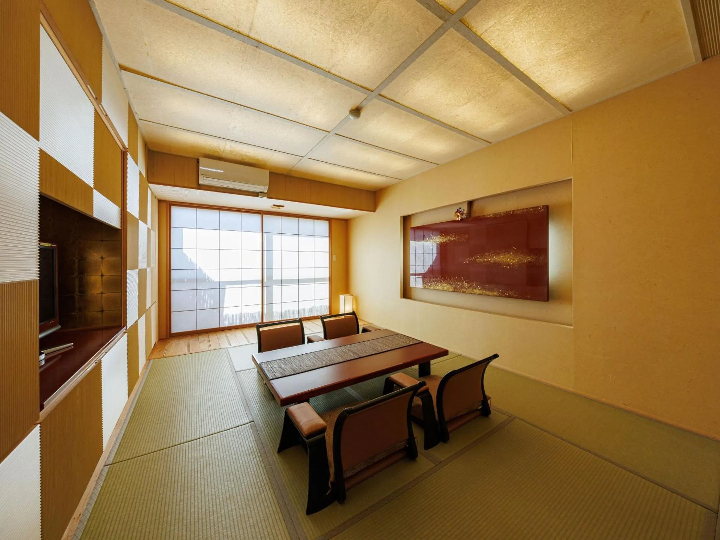 Seating area in Oiwakeya Ryokan