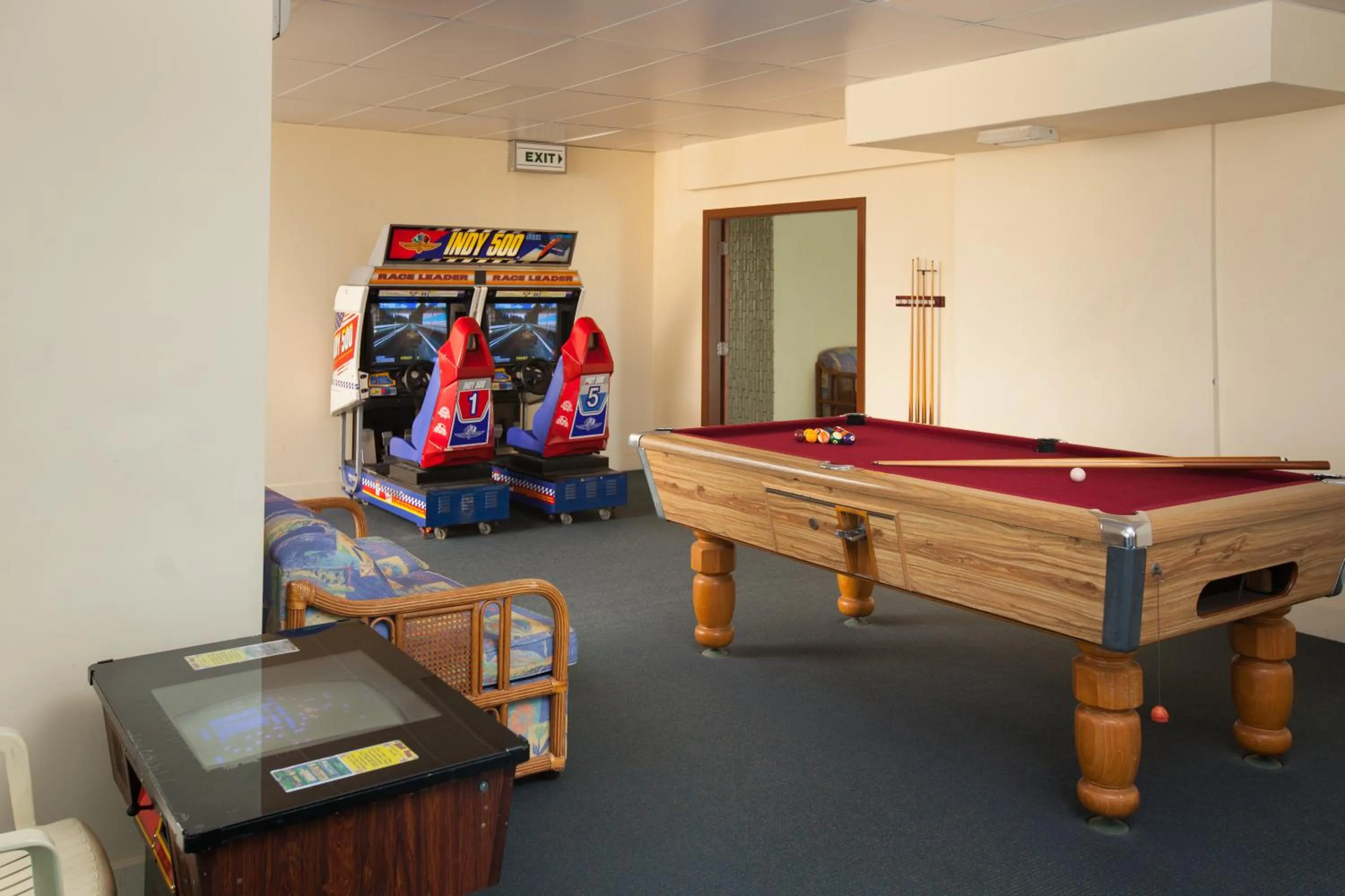 Game Room in Chateau Beachside Resort