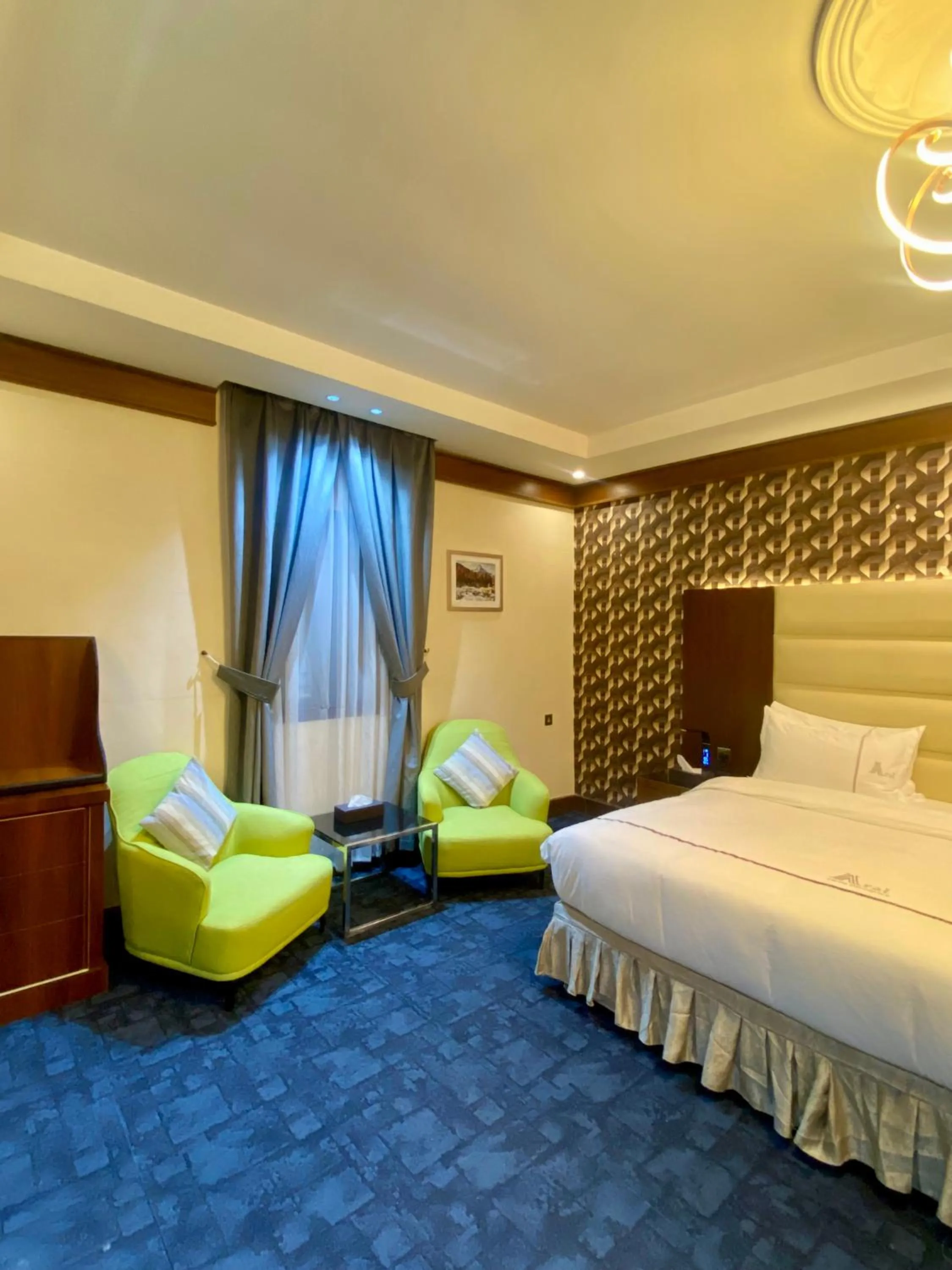 Bed in Aral Hotel Apartments