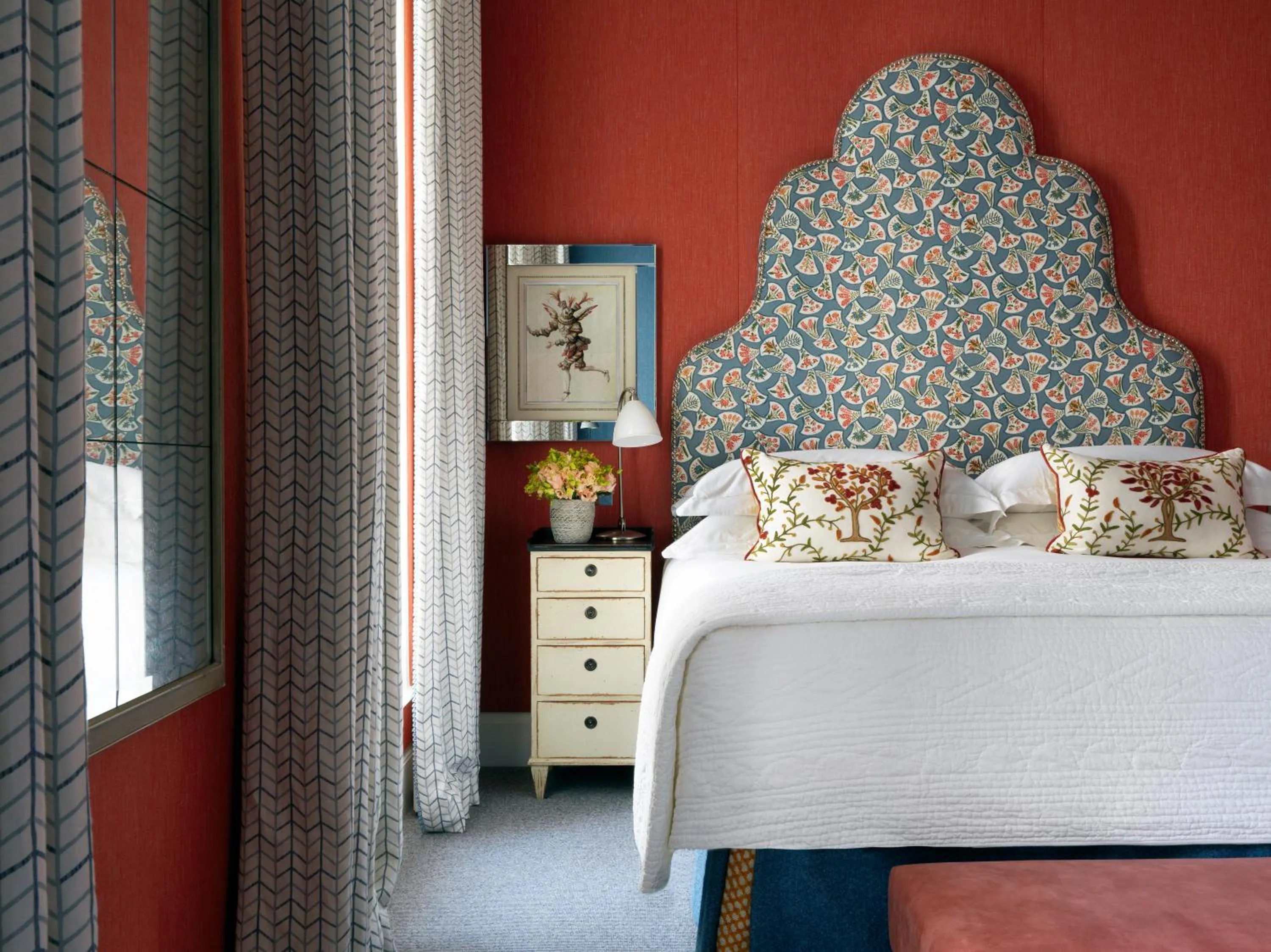 Bed in Haymarket Hotel, Firmdale Hotels