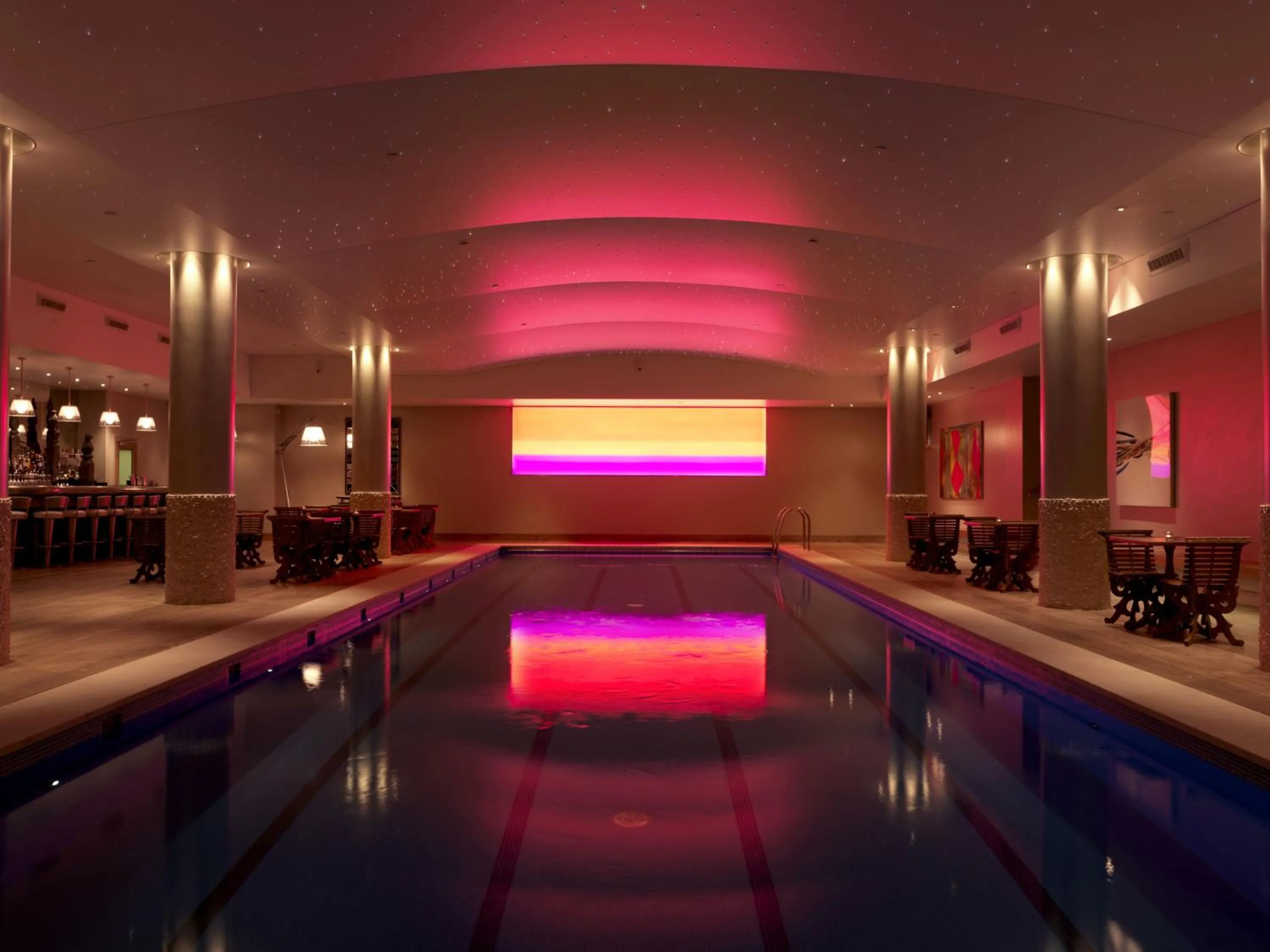 Swimming pool in Haymarket Hotel, Firmdale Hotels