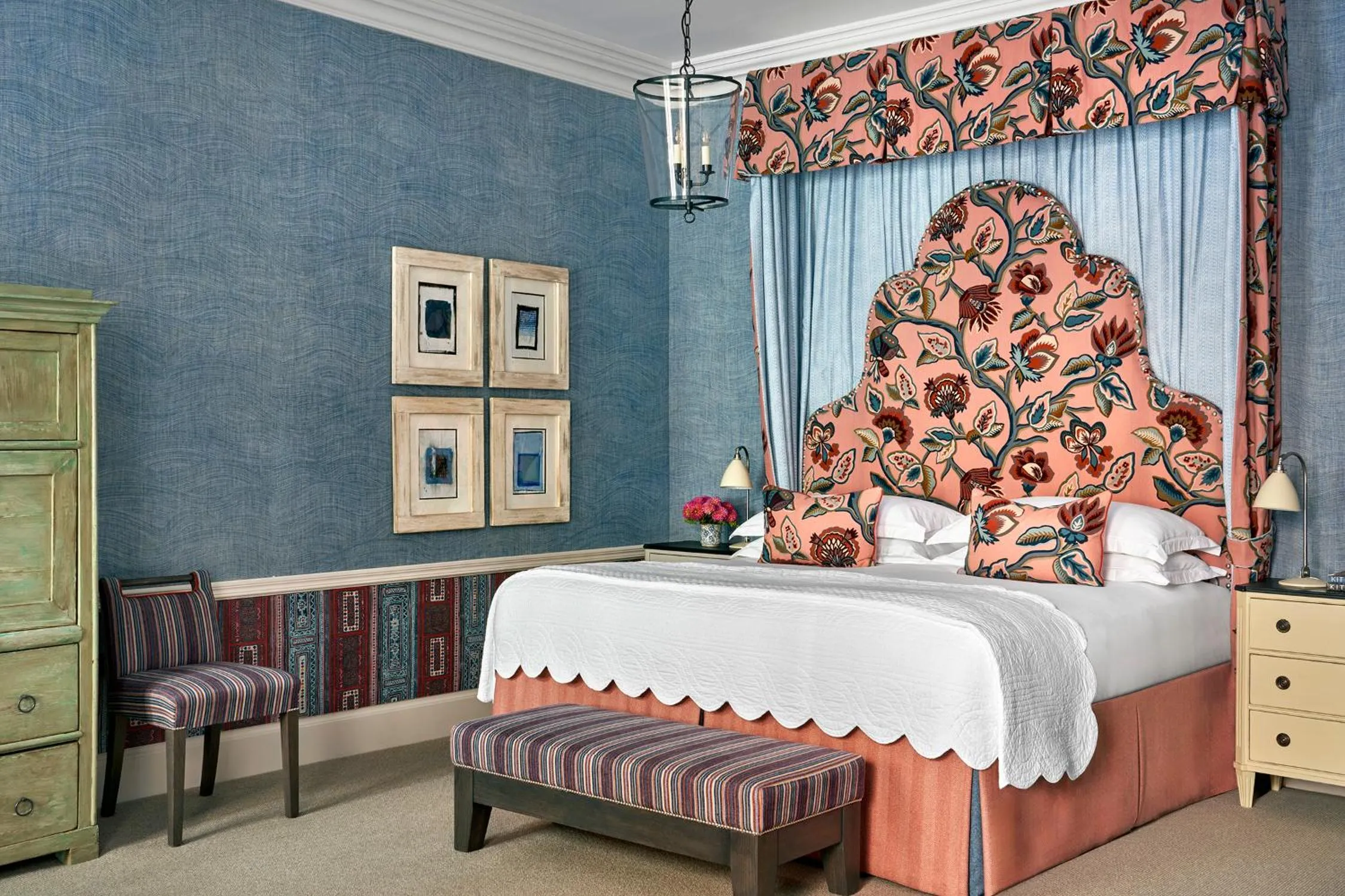 Bed in Haymarket Hotel, Firmdale Hotels