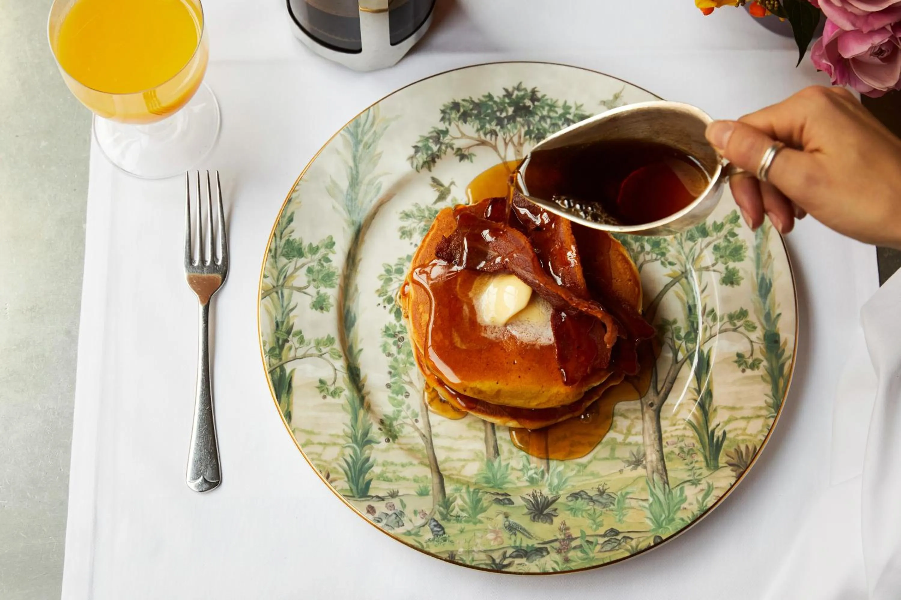 Breakfast in Covent Garden Hotel, Firmdale Hotels