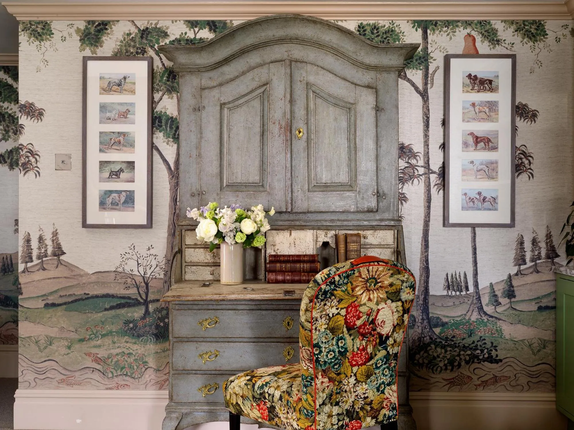 Decorative detail in Covent Garden Hotel, Firmdale Hotels