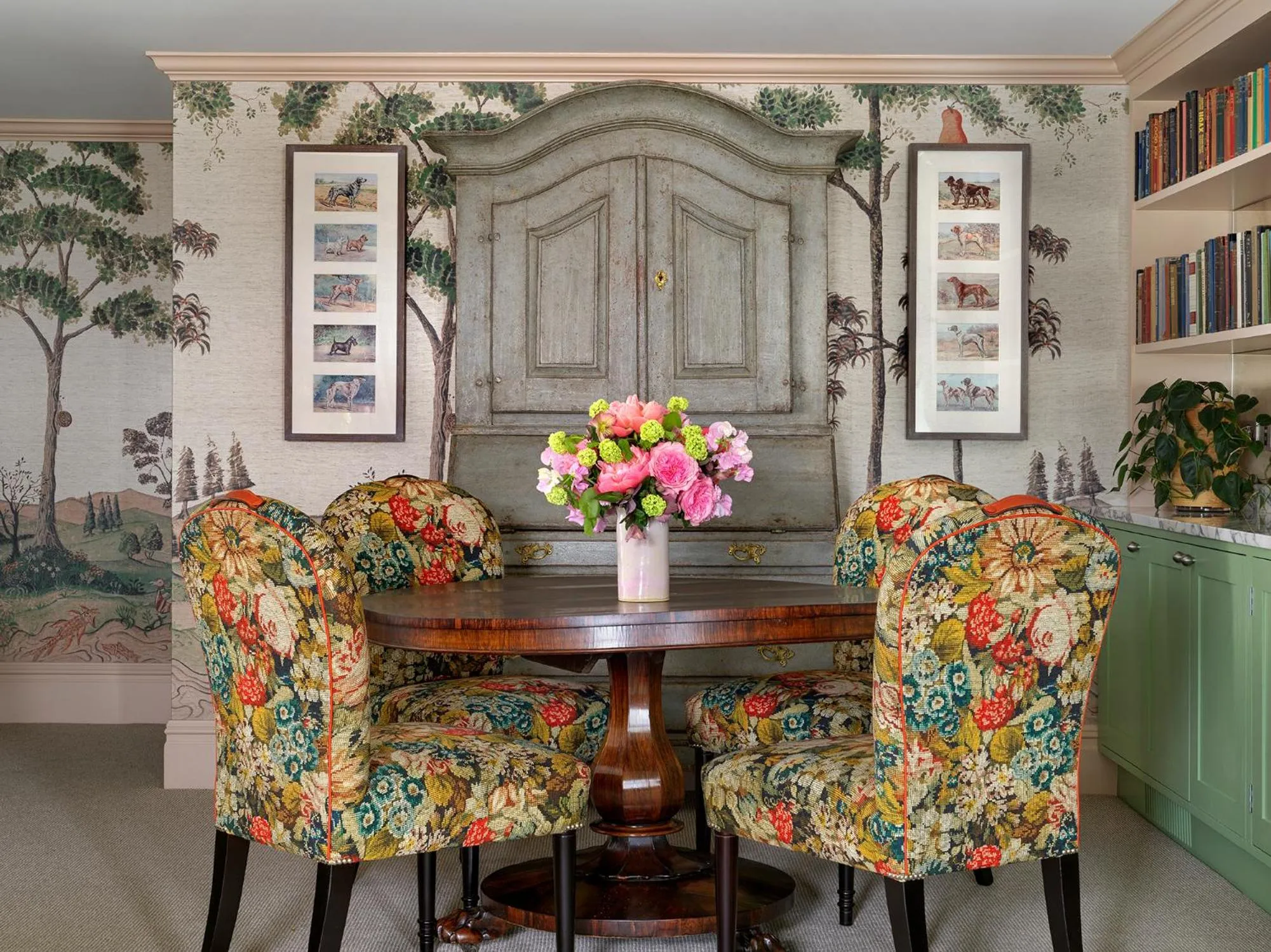 Seating area in Covent Garden Hotel, Firmdale Hotels