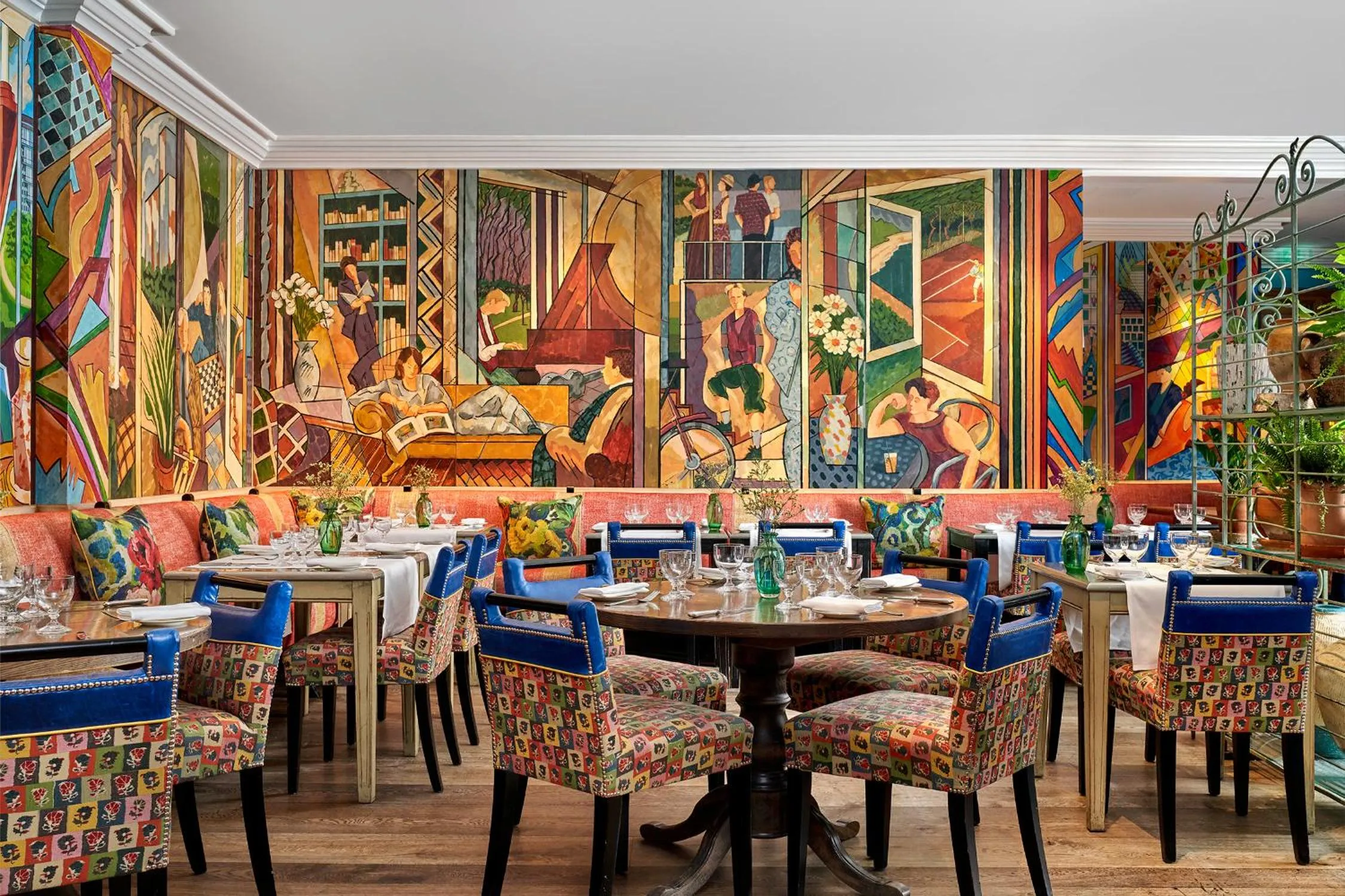 Restaurant/places to eat in Charlotte Street Hotel, Firmdale Hotels