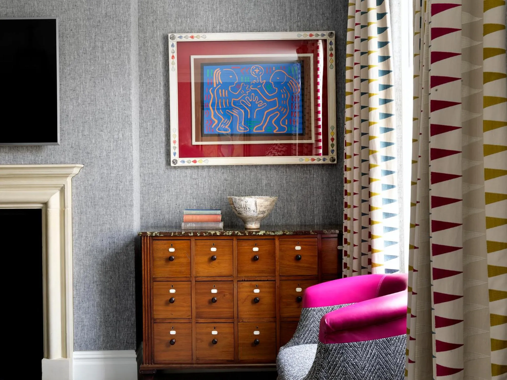 TV and multimedia in Charlotte Street Hotel, Firmdale Hotels