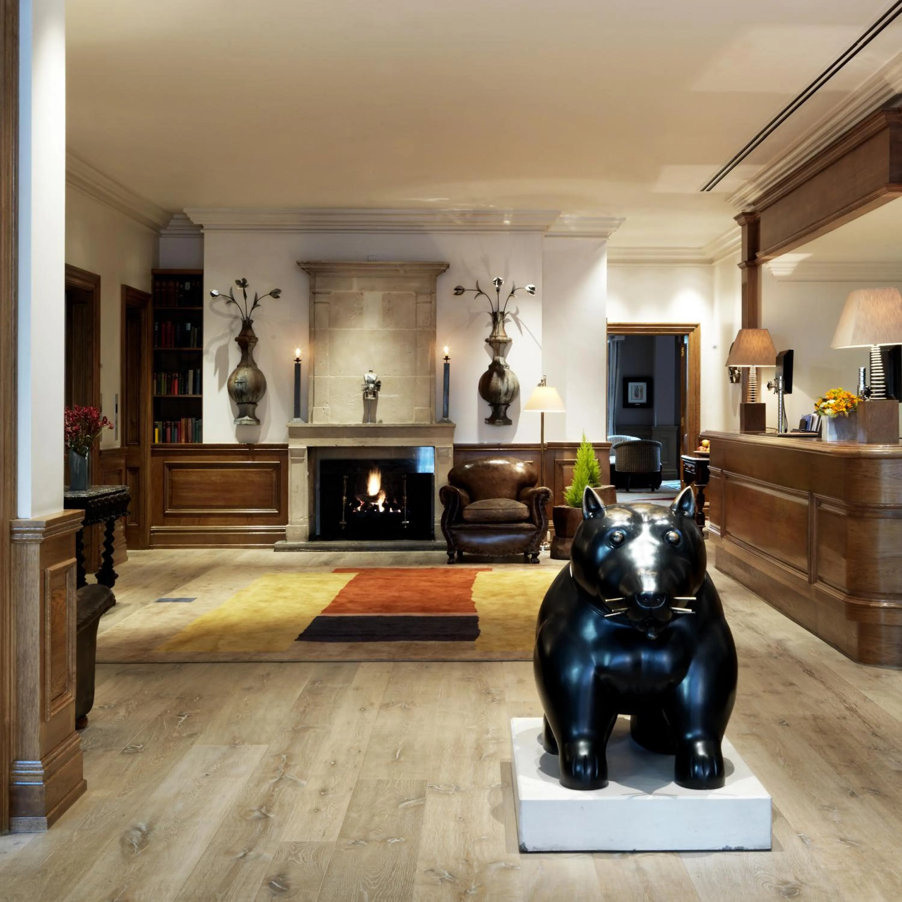 Lobby or reception in Charlotte Street Hotel, Firmdale Hotels
