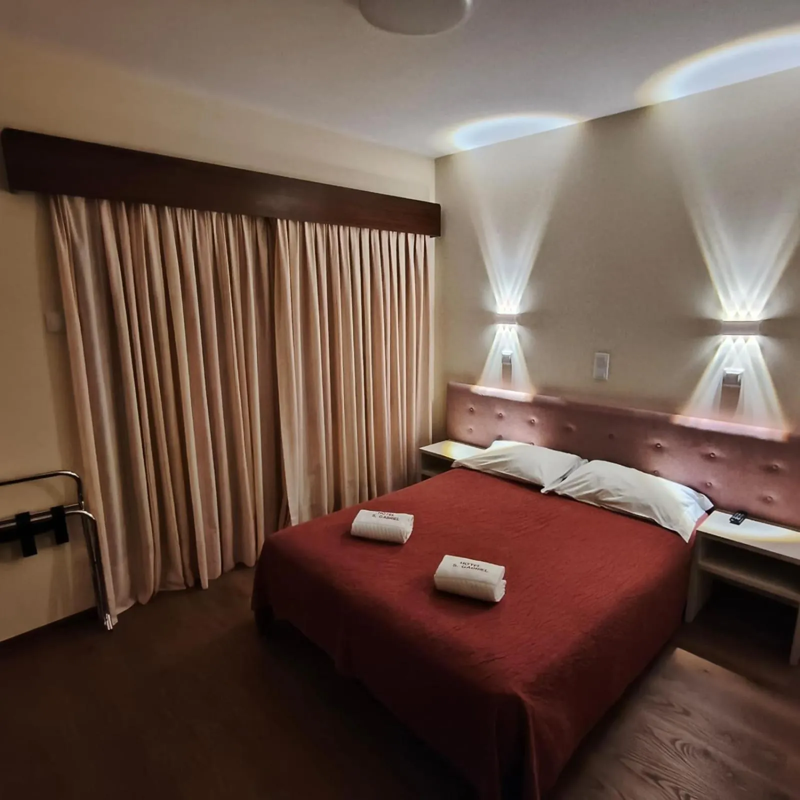 Bedroom, Bed in Hotel S. Gabriel