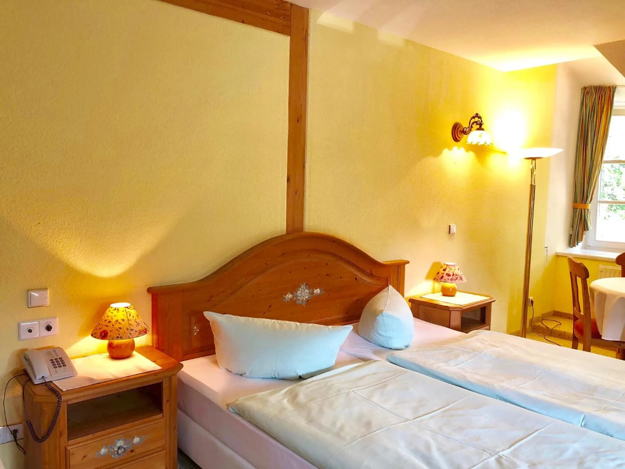 Bed in Hotel Residenz Rennhack