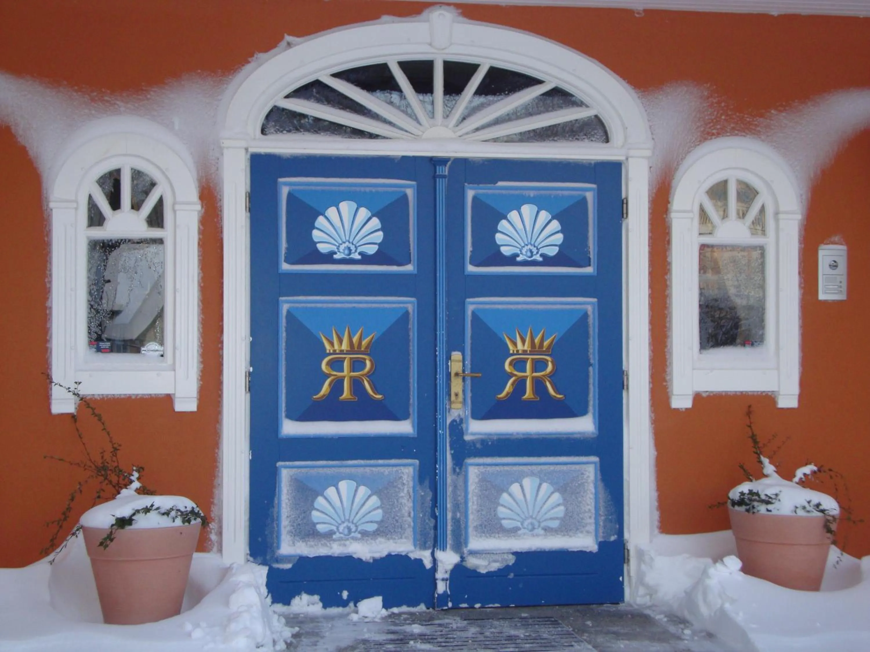 Facade/entrance in Hotel Residenz Rennhack