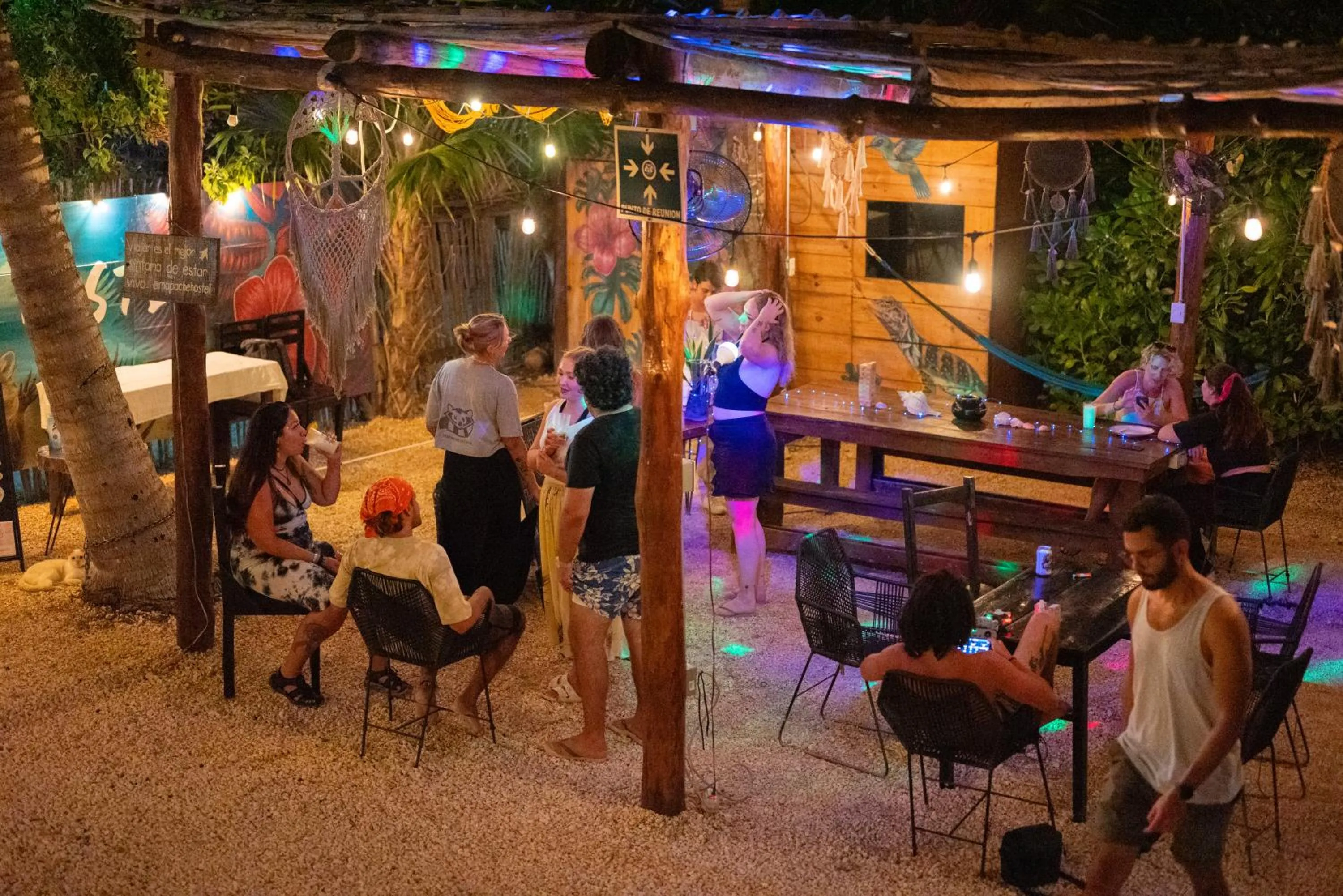 People in Mapache Hostel