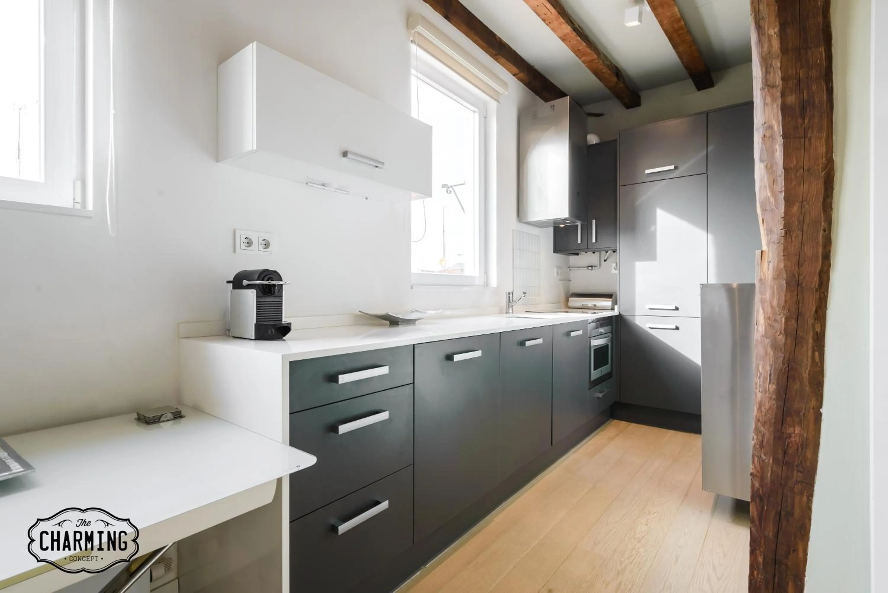 Kitchen or kitchenette in Charming Reina Sofía